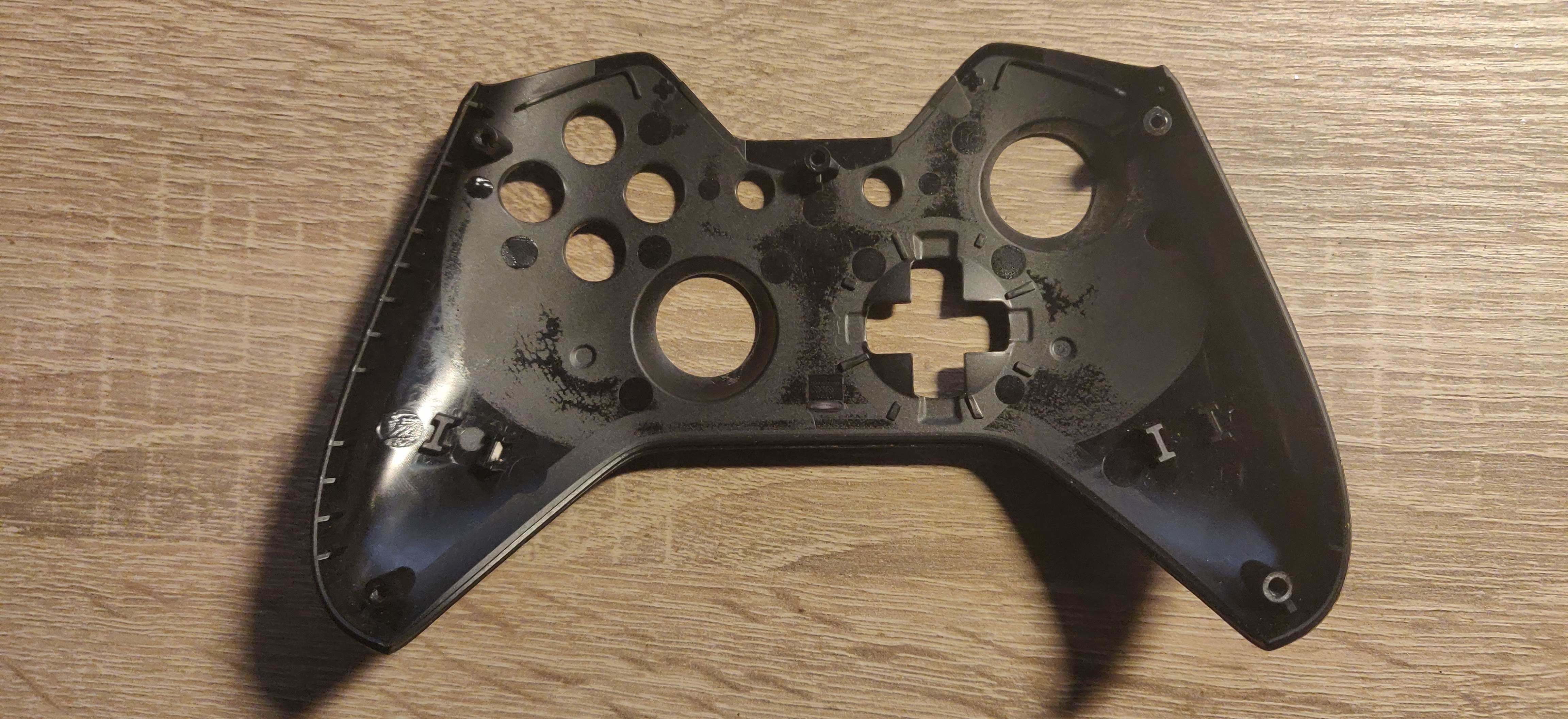 Xbox One controller wooden style faceplates 3D print model_5