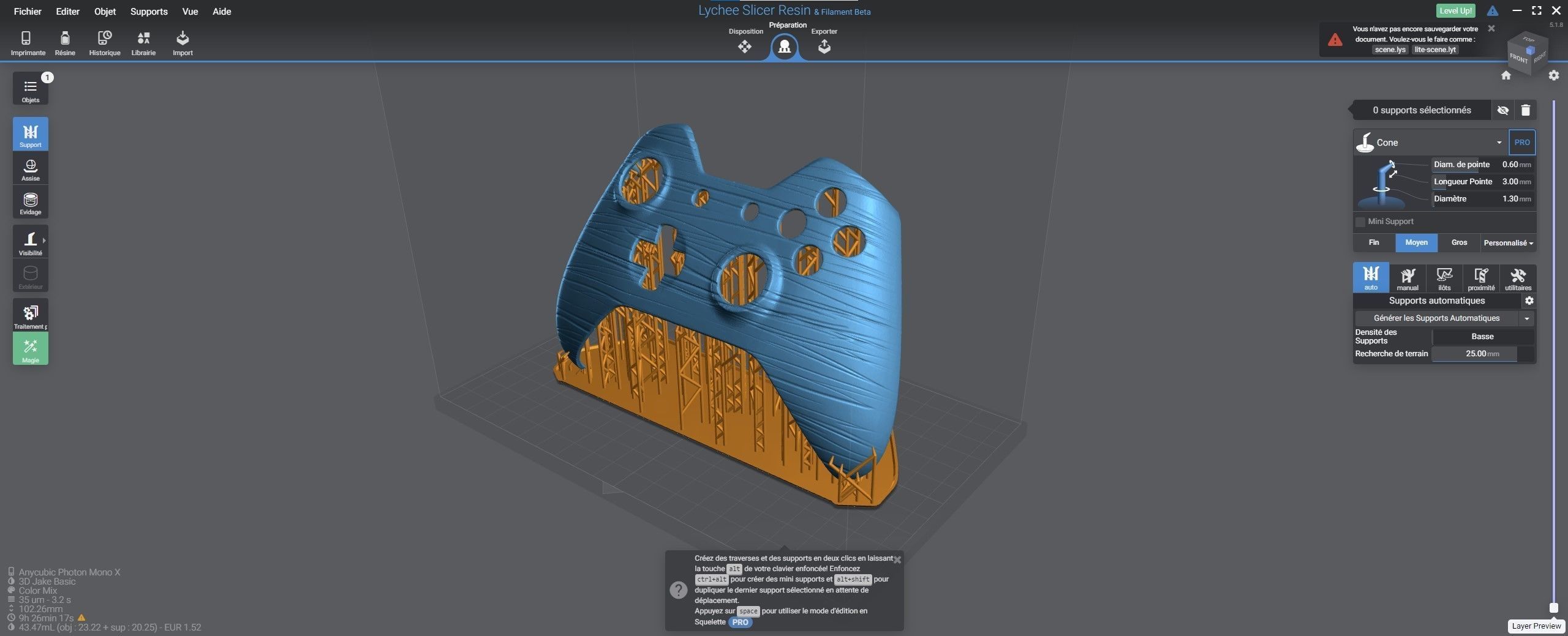 Xbox One controller wooden style faceplates 3D print model_3