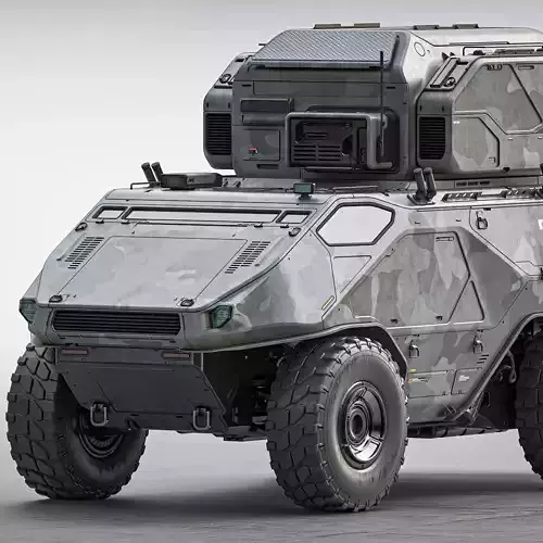 Armored Vehicle 3D model