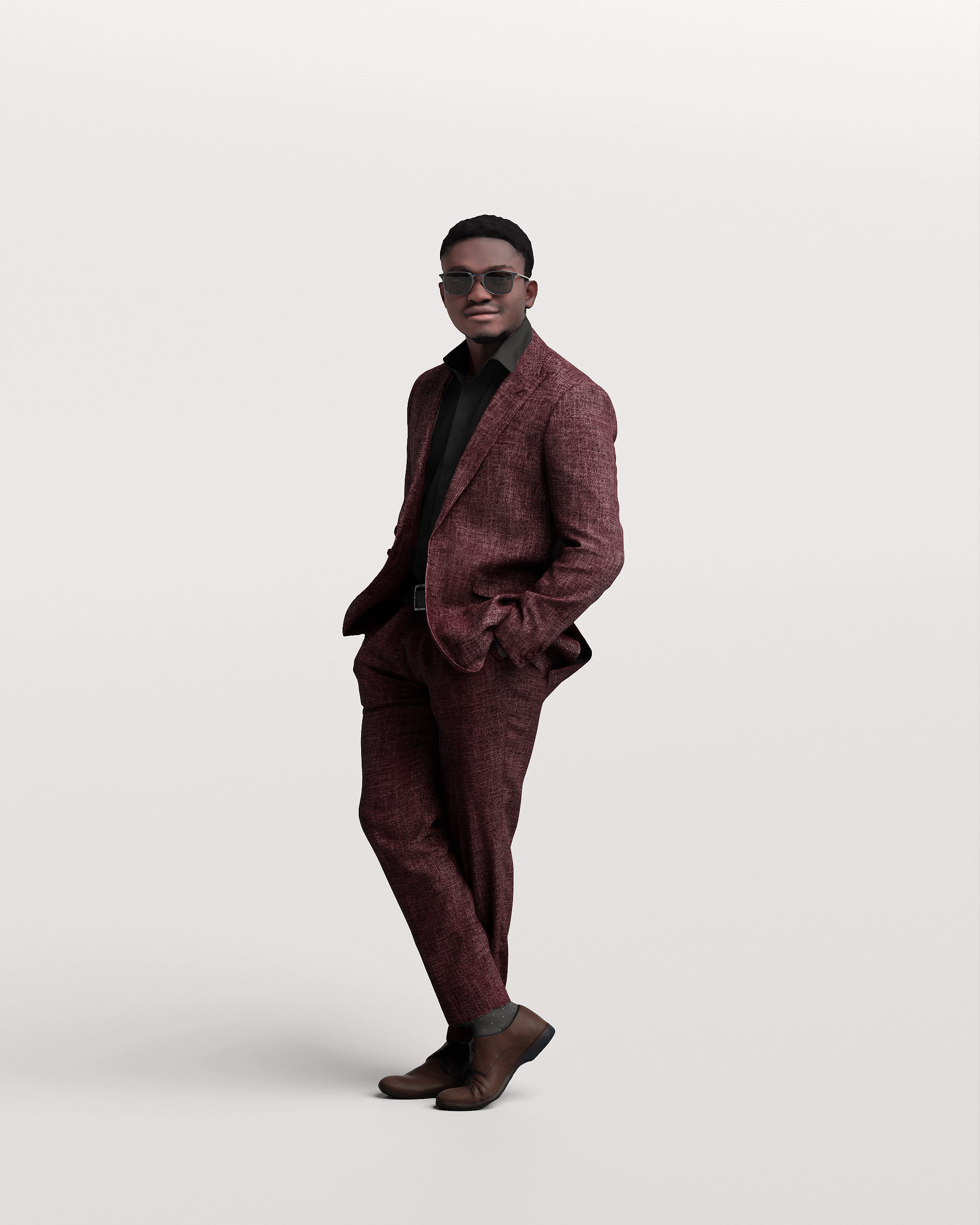 Humano Man opening car 2011-7 3D model_15