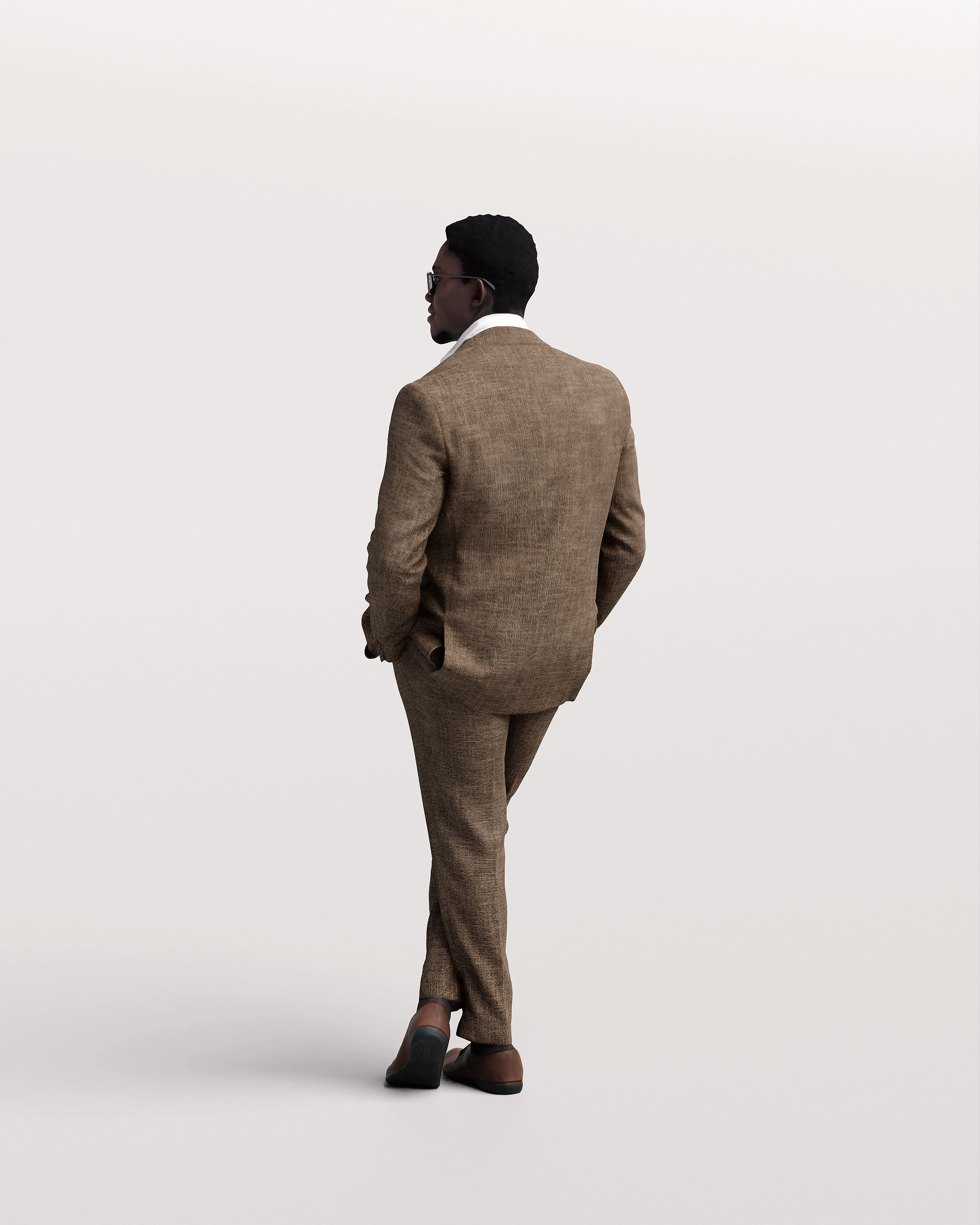 Humano Man opening car 2011-7 3D model_5