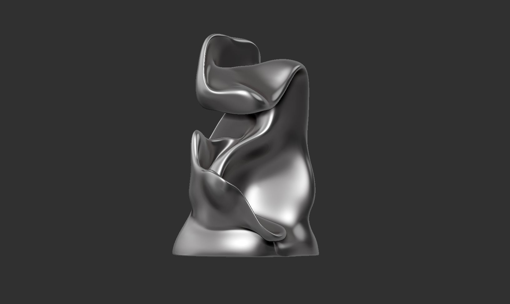 Conceptual sculpture 11 3D print model_4