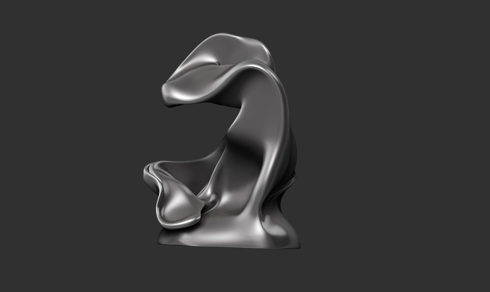 Conceptual sculpture 11 3D print model_2