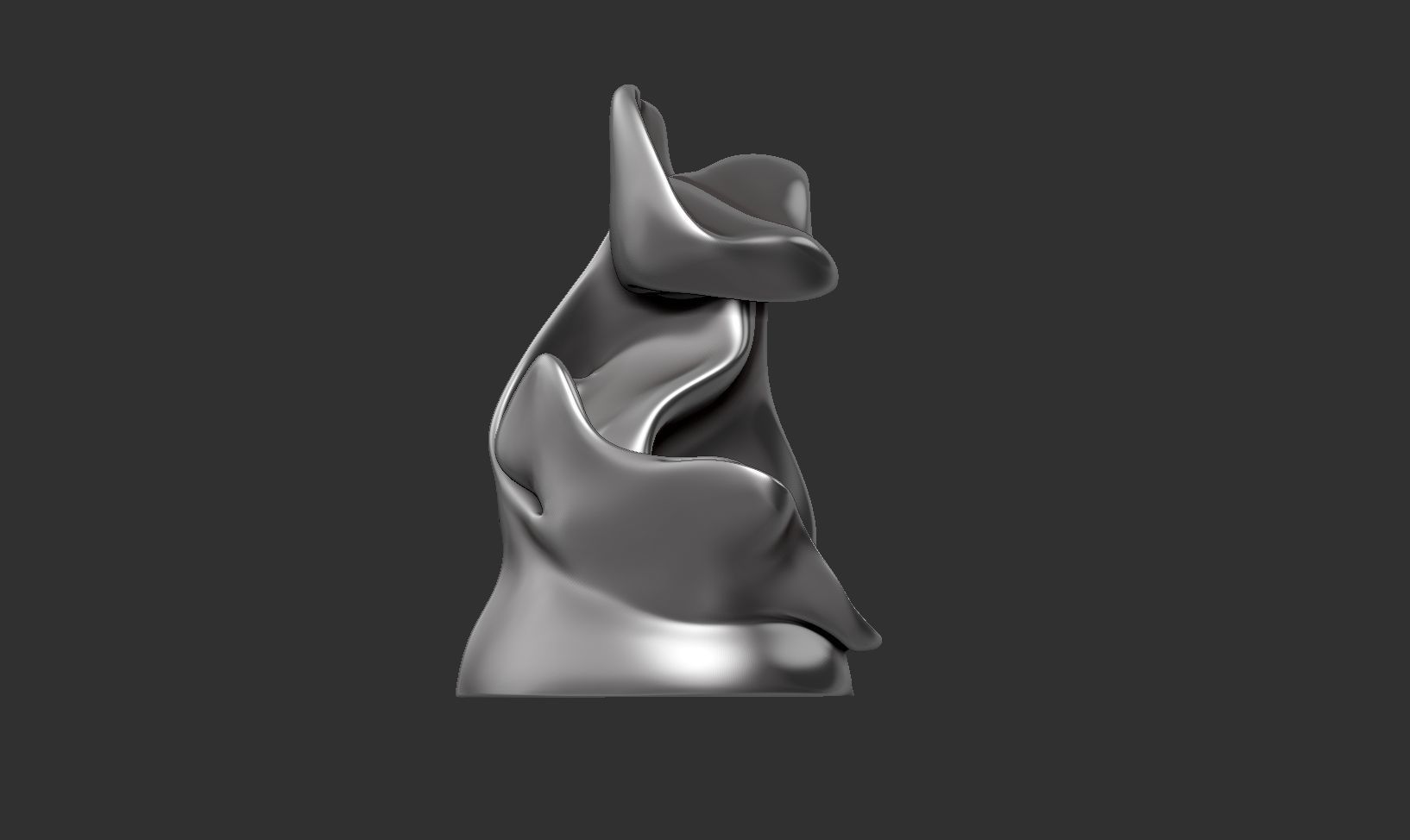 Conceptual sculpture 11 3D print model_5