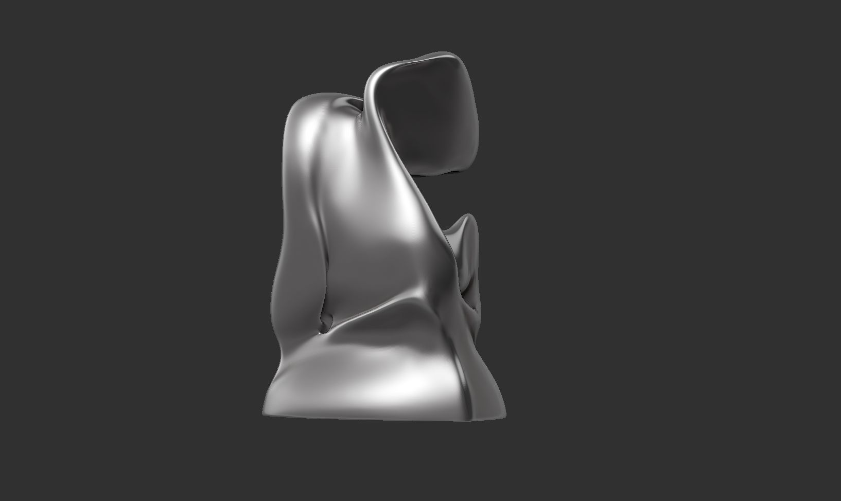 Conceptual sculpture 11 3D print model_9