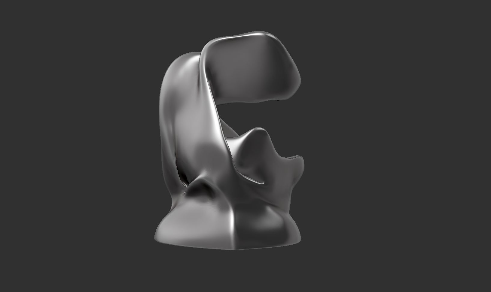 Conceptual sculpture 11 3D print model_8