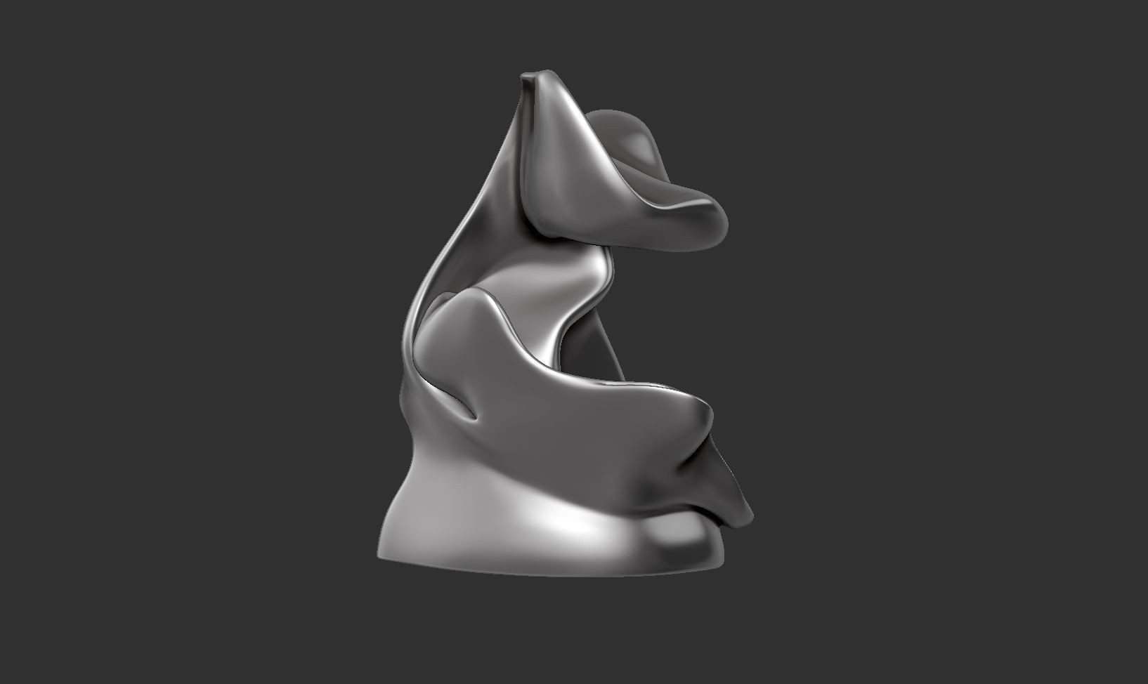 Conceptual sculpture 11 3D print model_6