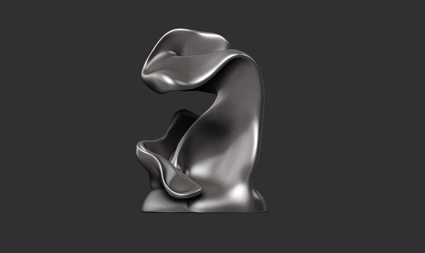 Conceptual sculpture 11 3D print model_3