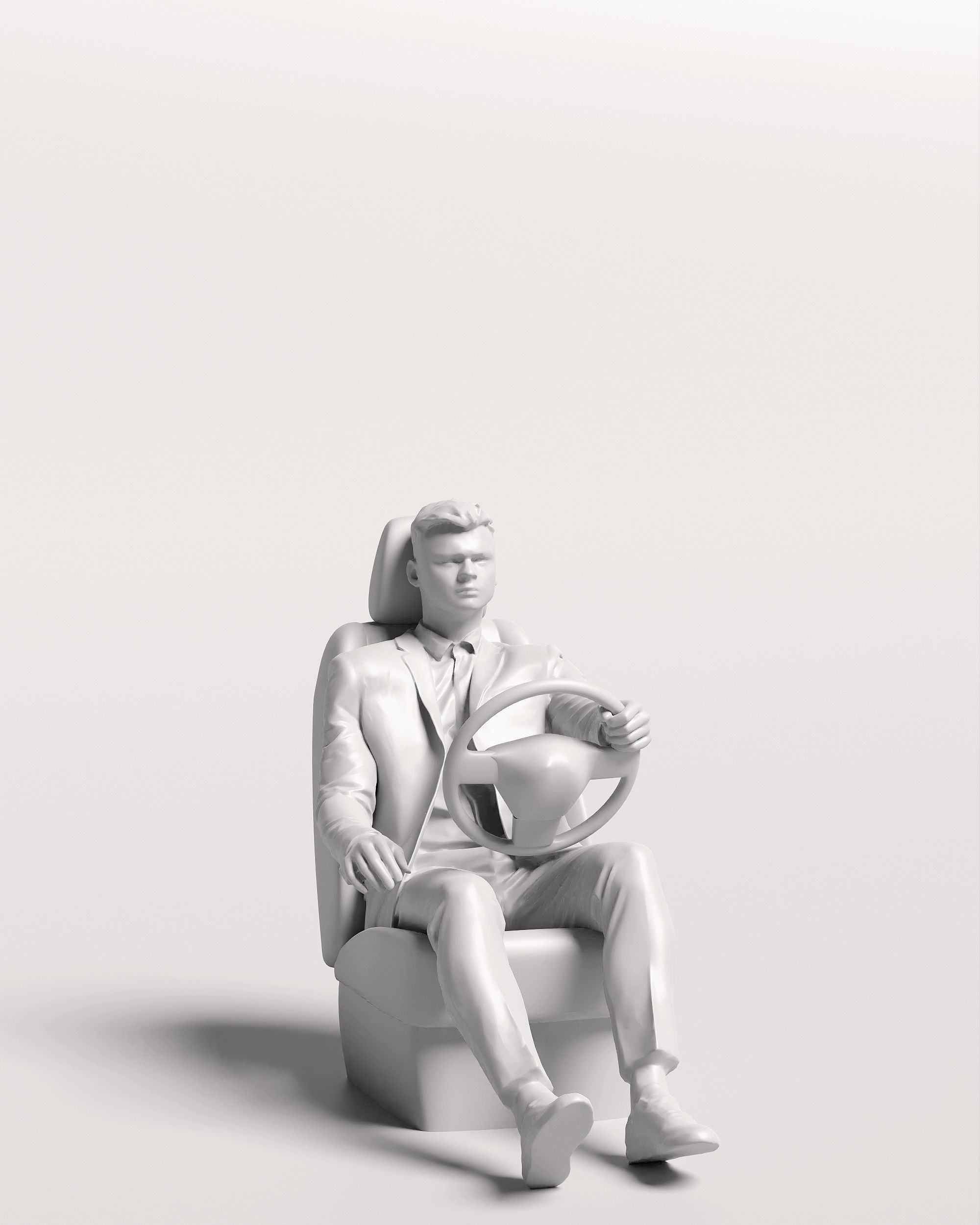 Humano Driving Man 2011-2 3D model_24