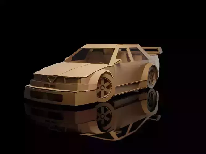 ALFA ROMEO 155 V6 TI cardboard car