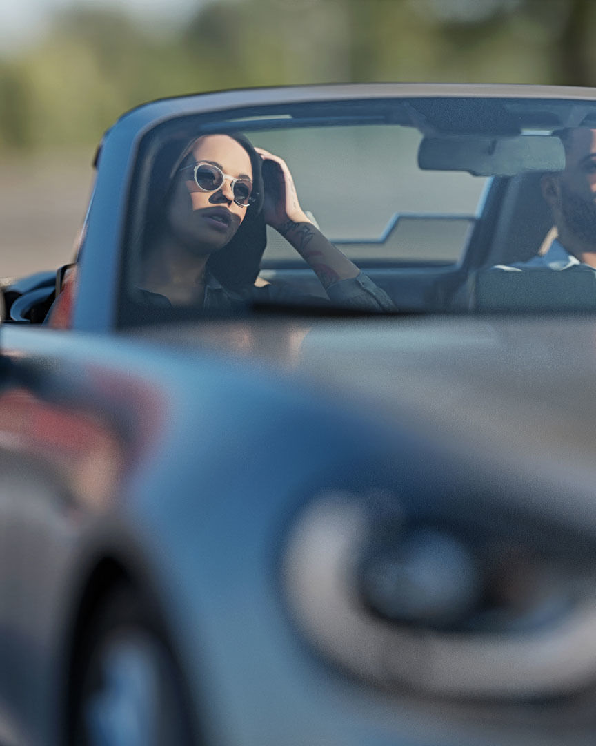 Humano Car Passenger Woman 2011-4 3D model_1