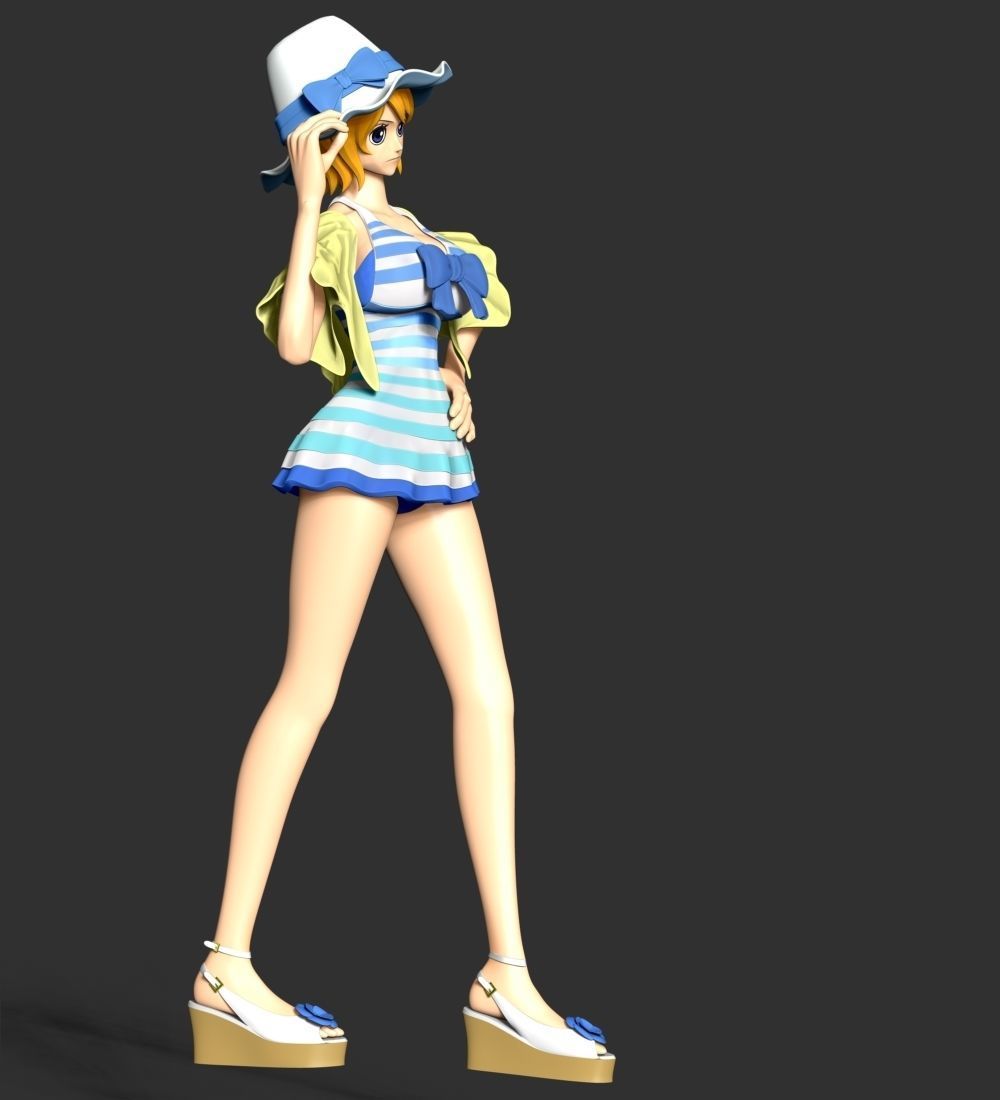 One Piece - Koala Swimsuit 3D print model_7