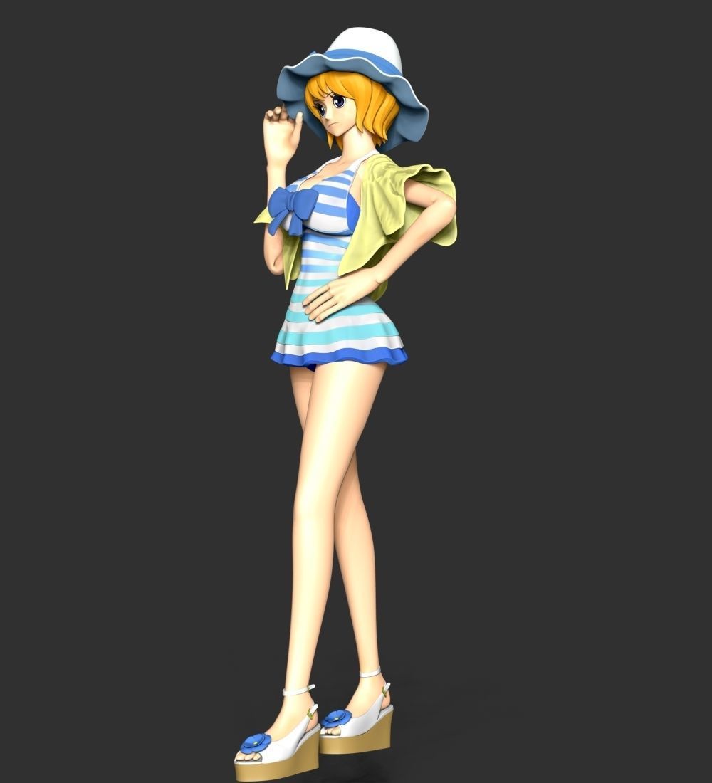 One Piece - Koala Swimsuit 3D print model_12