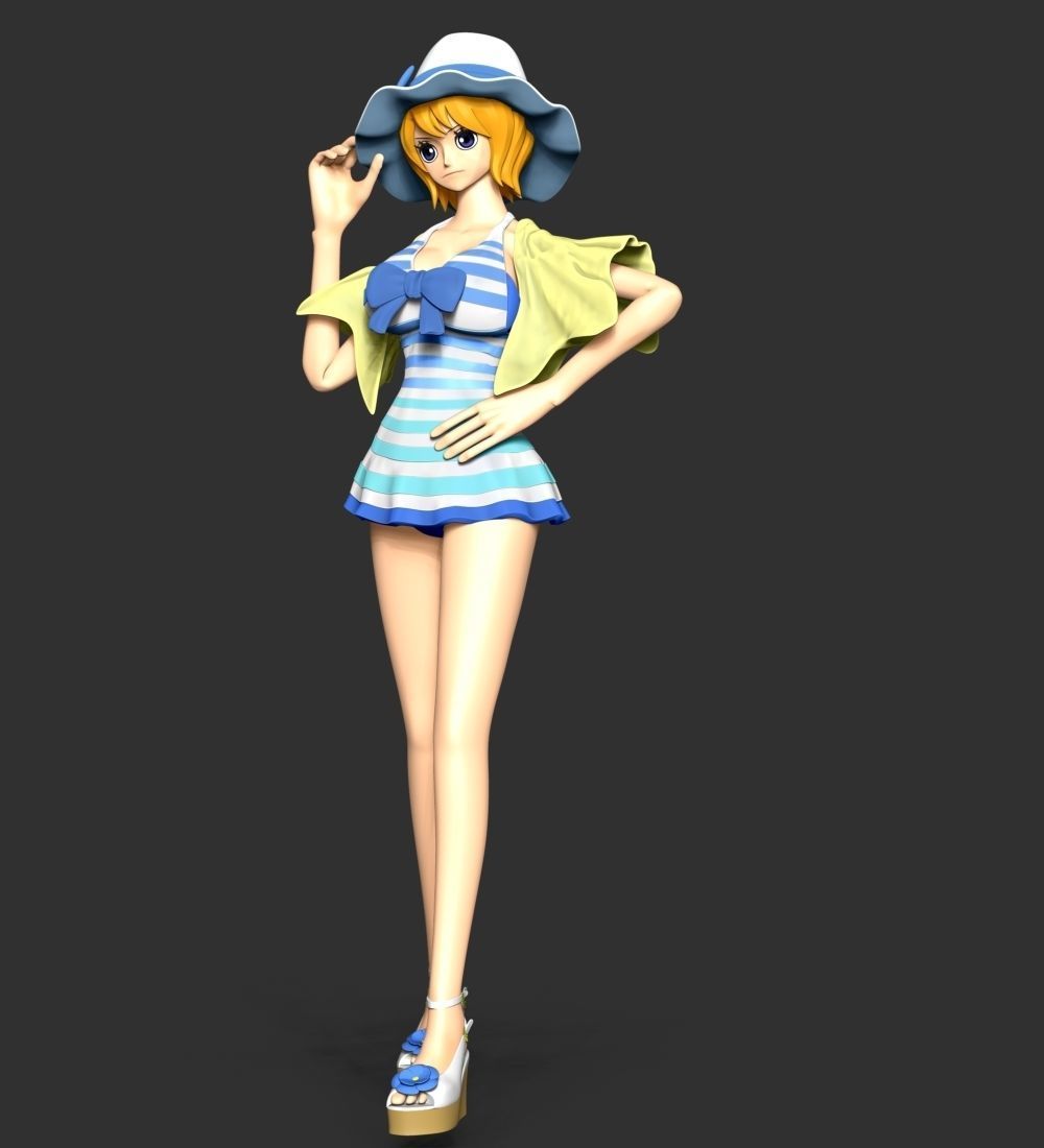 One Piece - Koala Swimsuit 3D print model_6