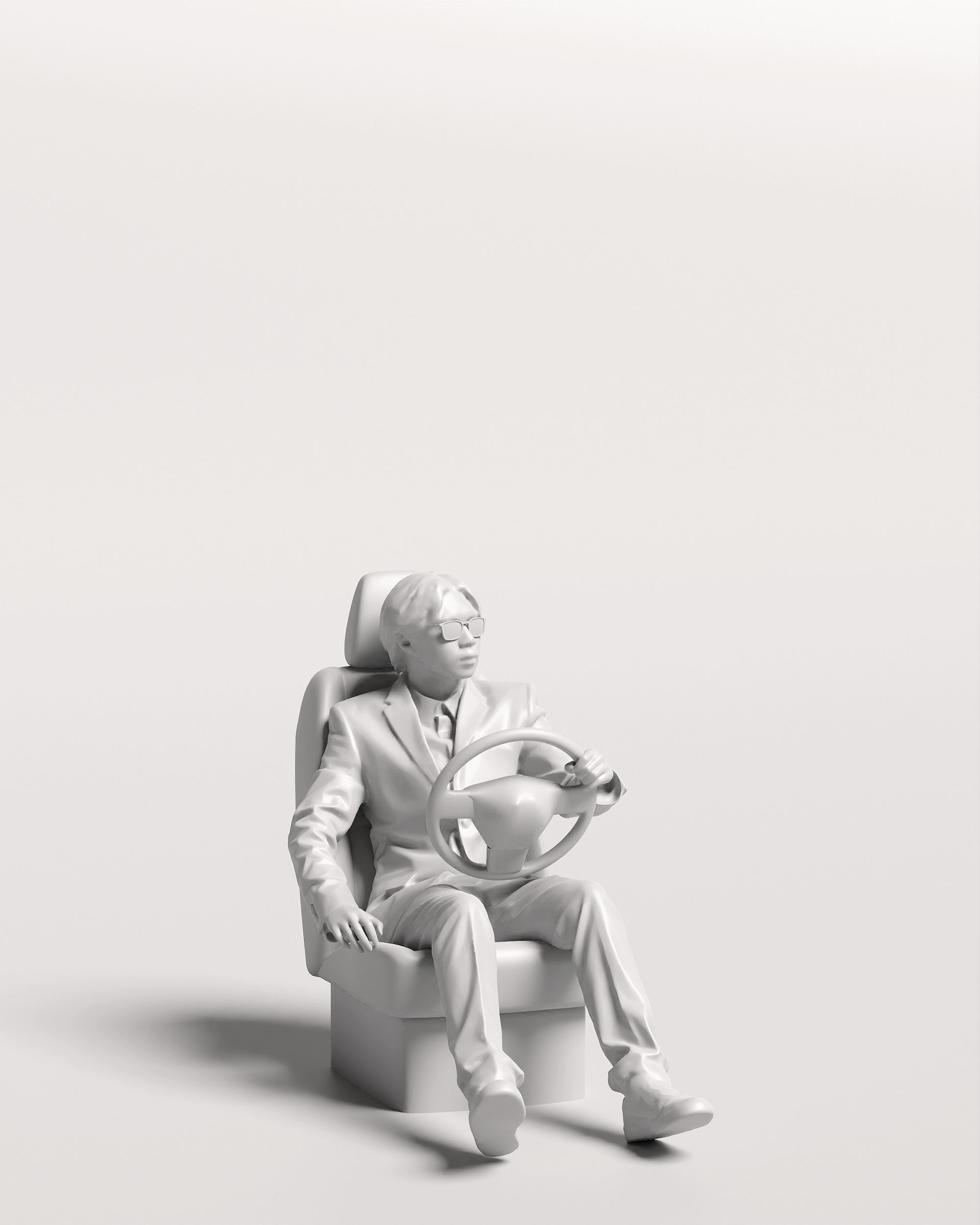 Humano Driving Man 2011-1 3D model_21