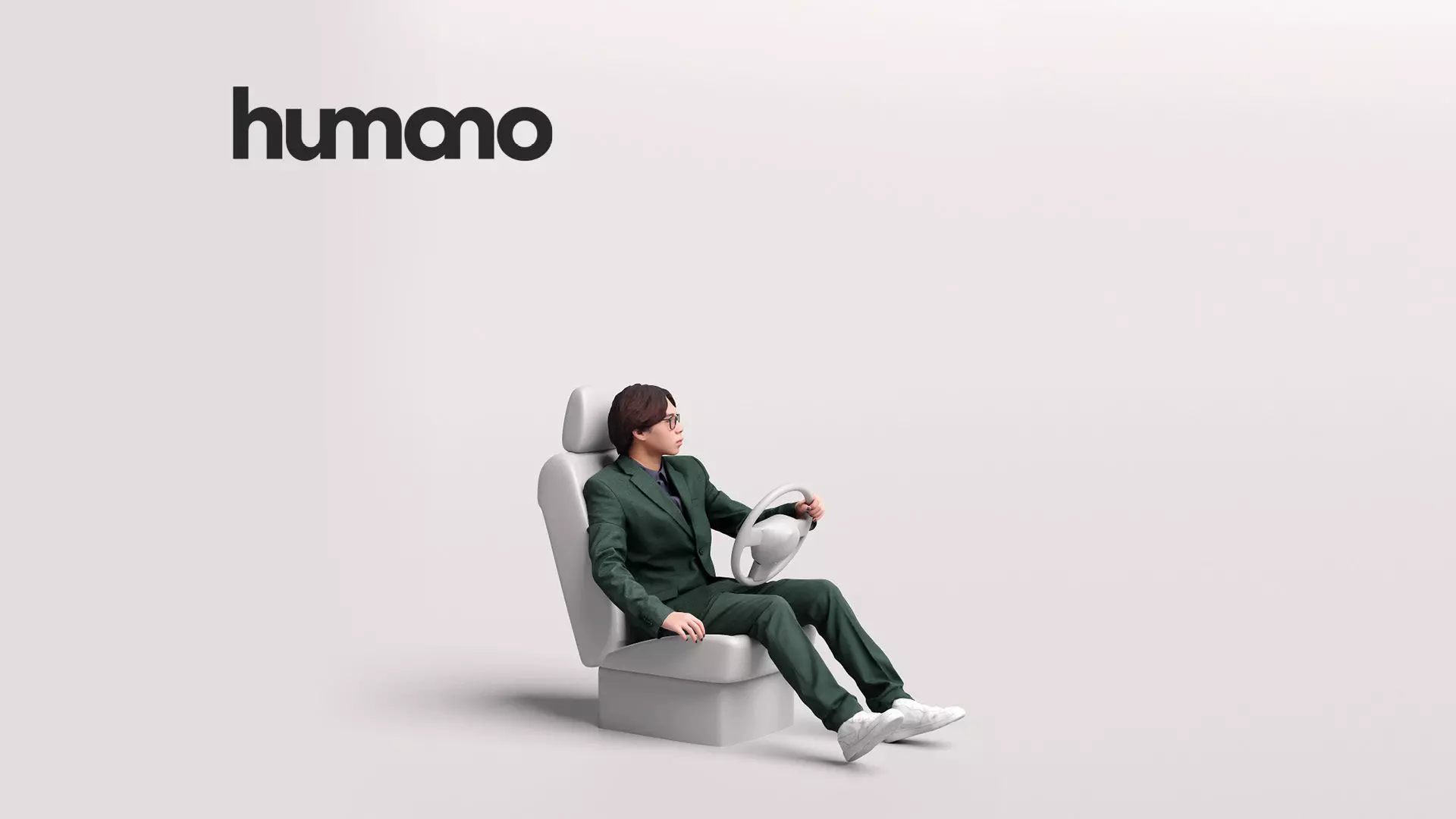 Humano Driving Man 2011-1 3D model_0