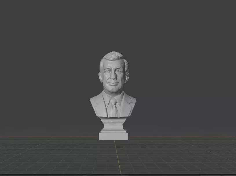 Jean Paul Belmondo 3D print model