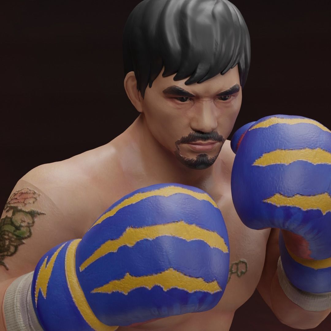 MANNY PACQUIAO SKIN PAQUITO  MOBILE LEGENDS 3D STL 3D print model_2