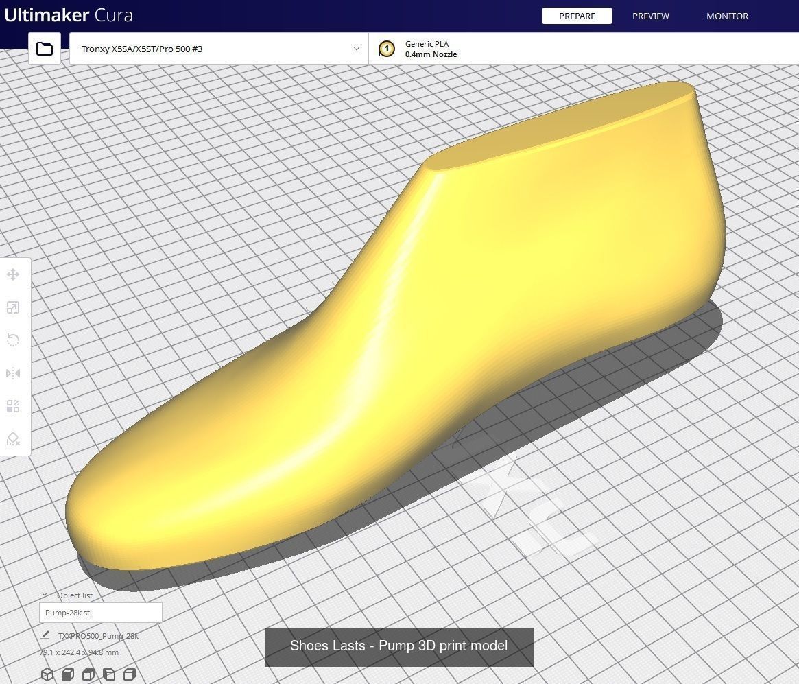 Shoes Lasts Collection - 18 Types _12