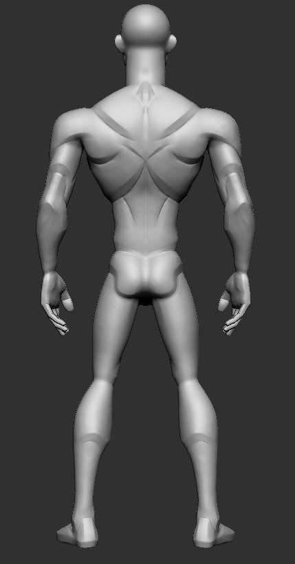Basemesh Stylized 3D model_7