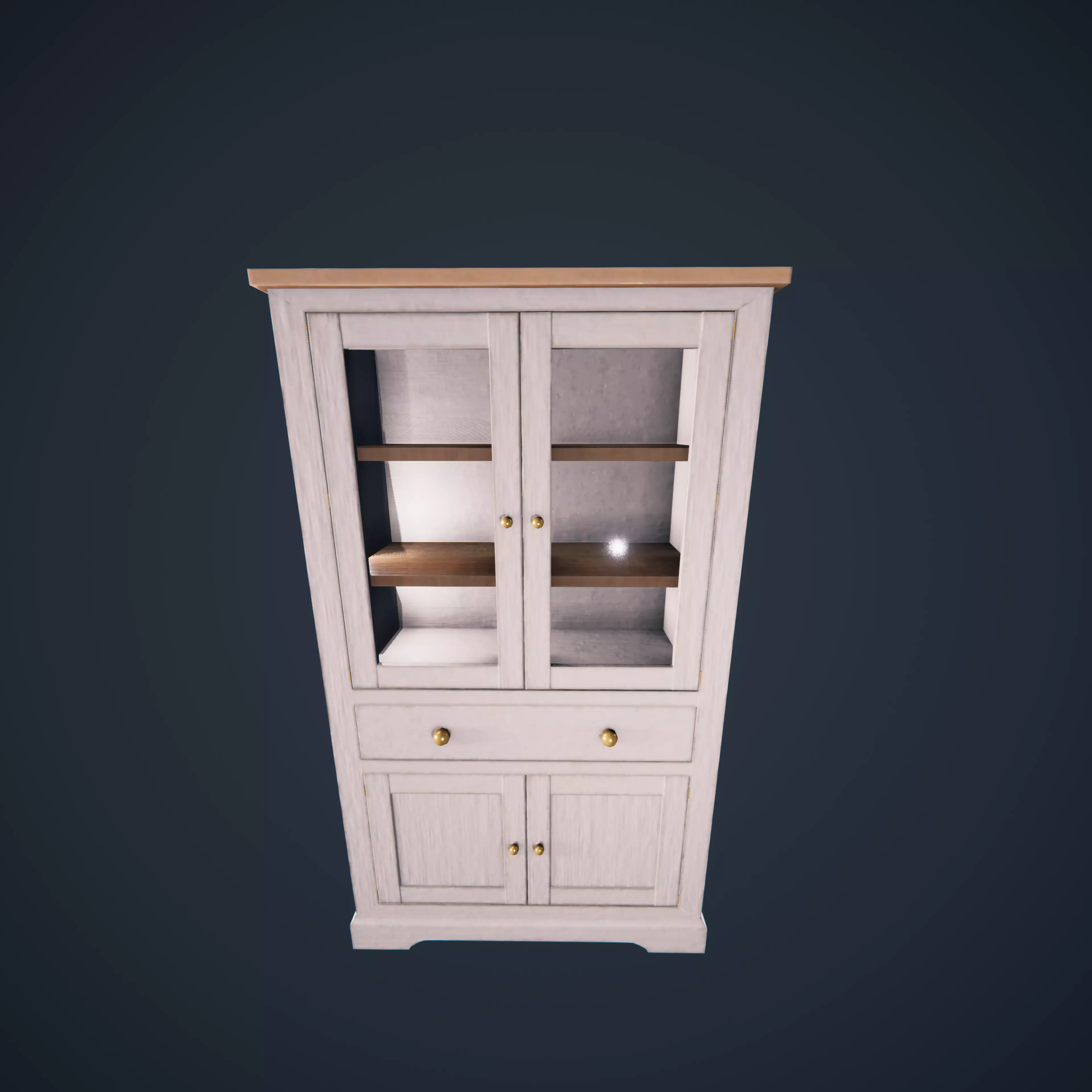 Cabinet SchoolRoom HDRP Low-poly 3D model_0