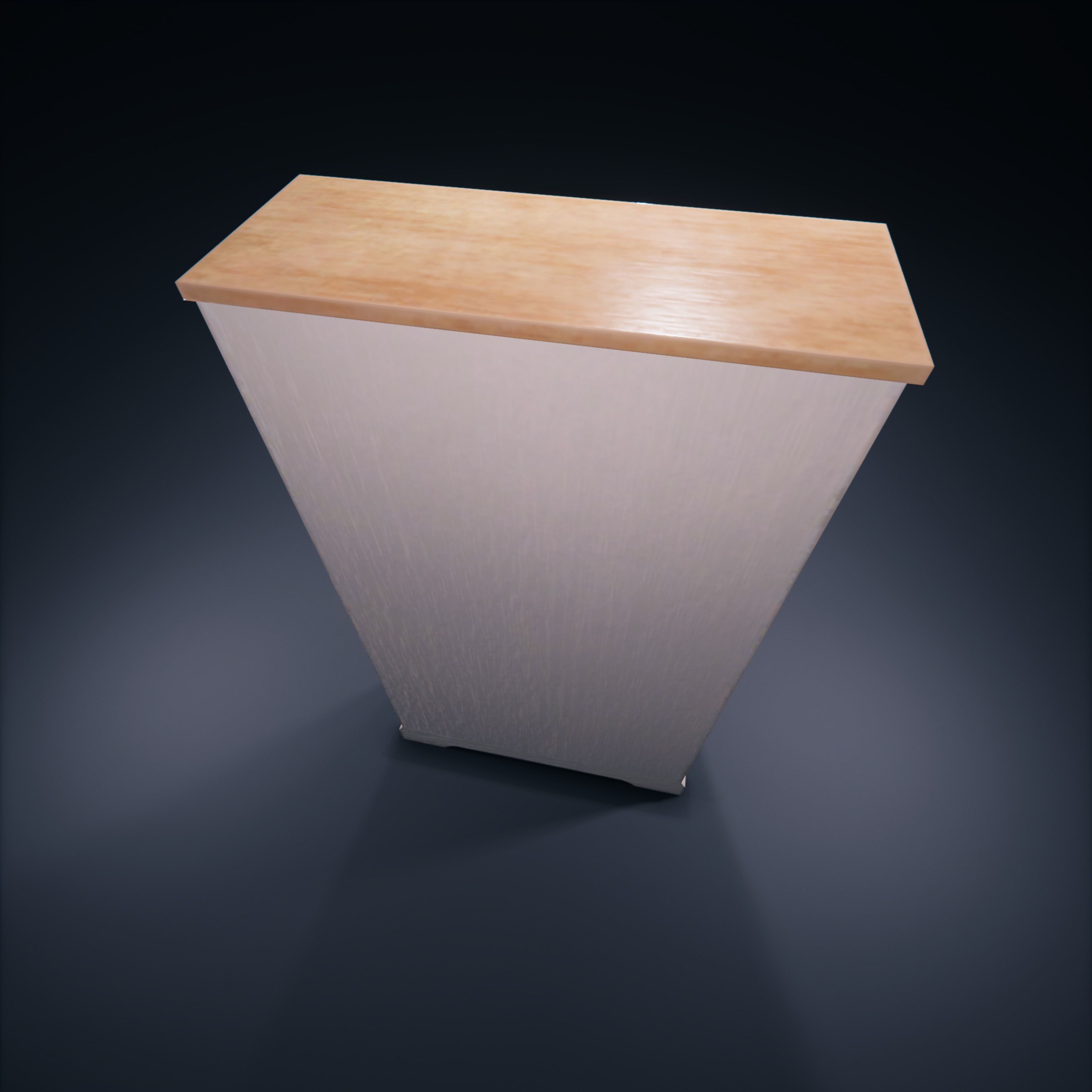 Cabinet SchoolRoom HDRP Low-poly 3D model_11