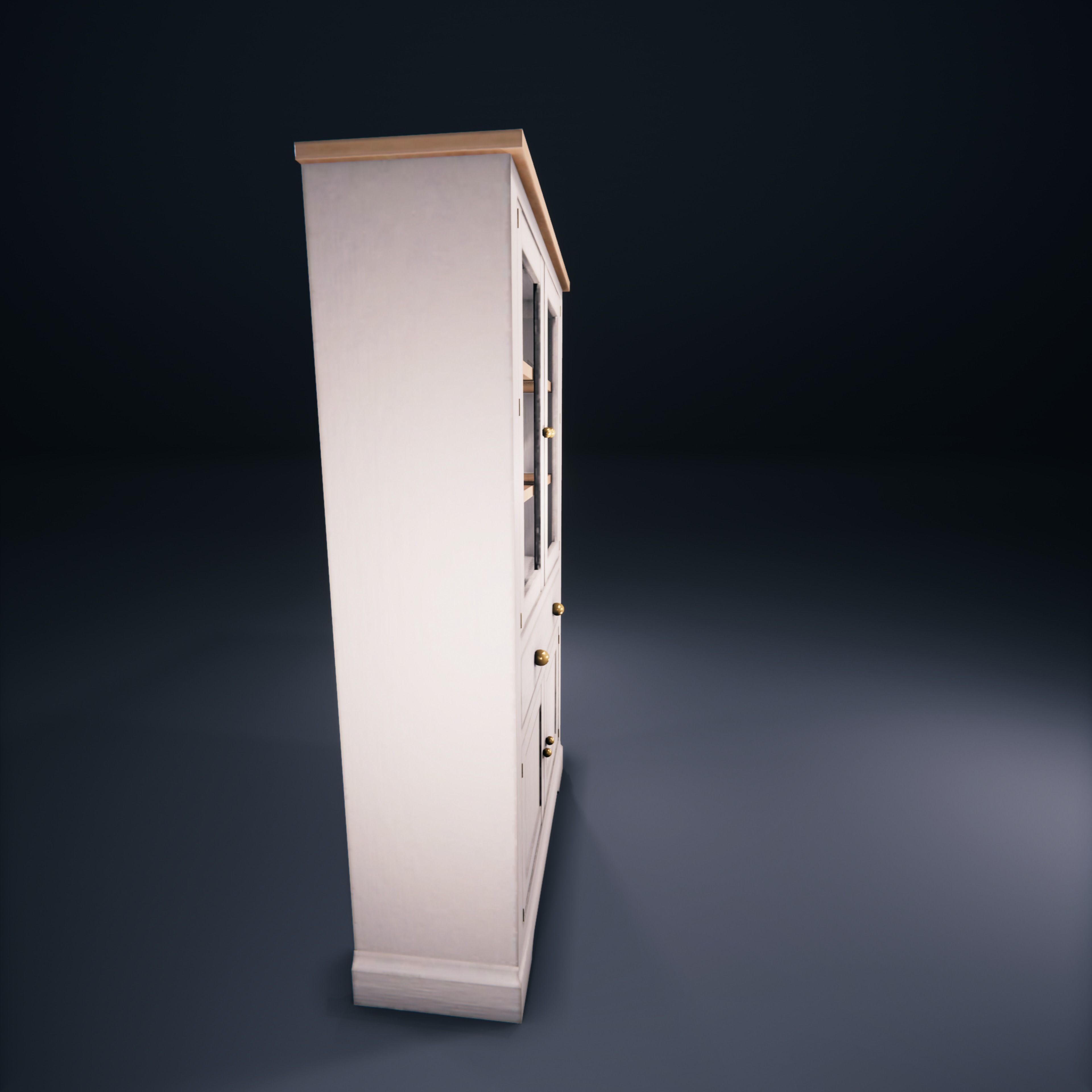 Cabinet SchoolRoom HDRP Low-poly 3D model_12