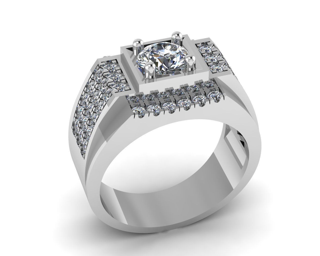 Rings 3D print model_1