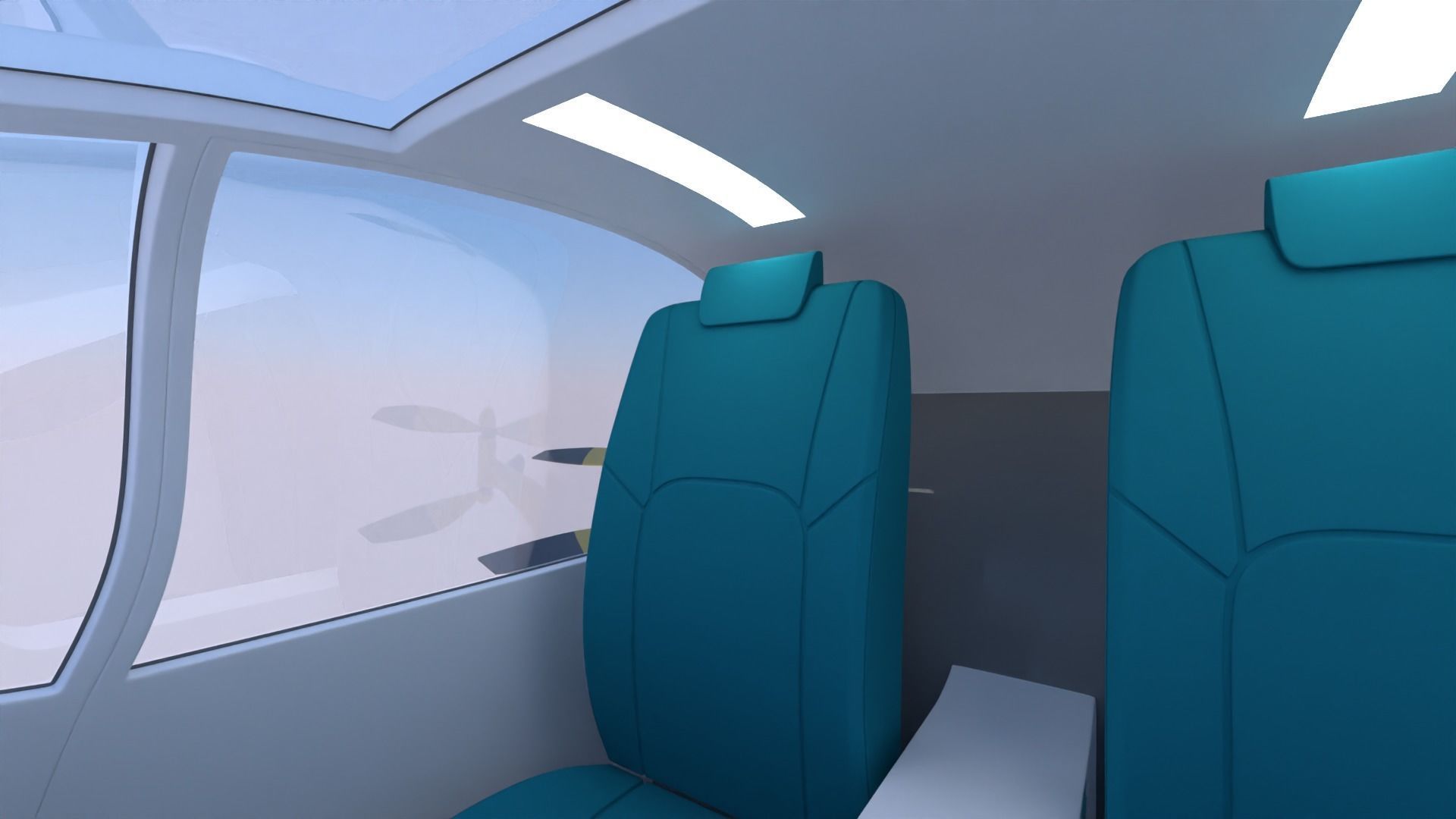 Passenger drone concept 5 3D model_8