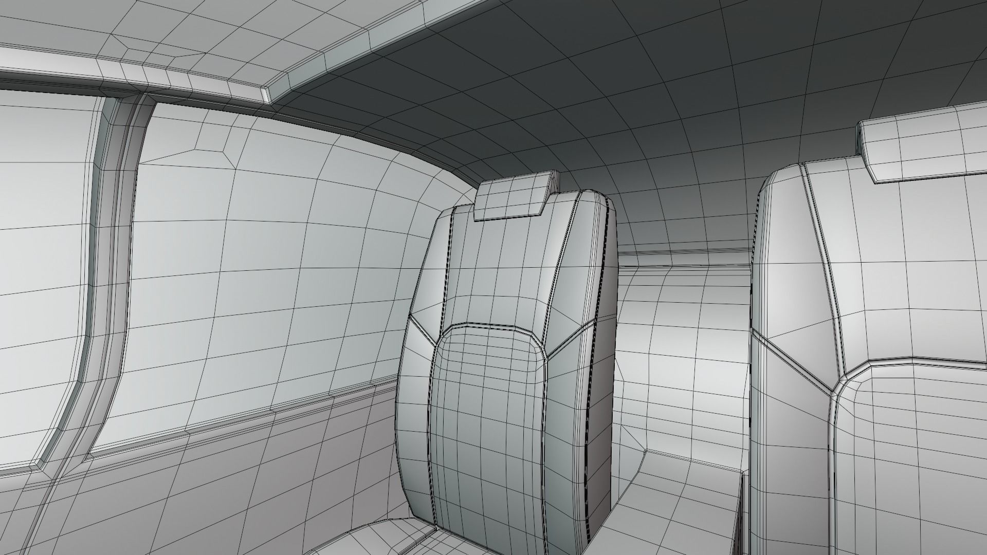 Passenger drone concept 5 3D model_9