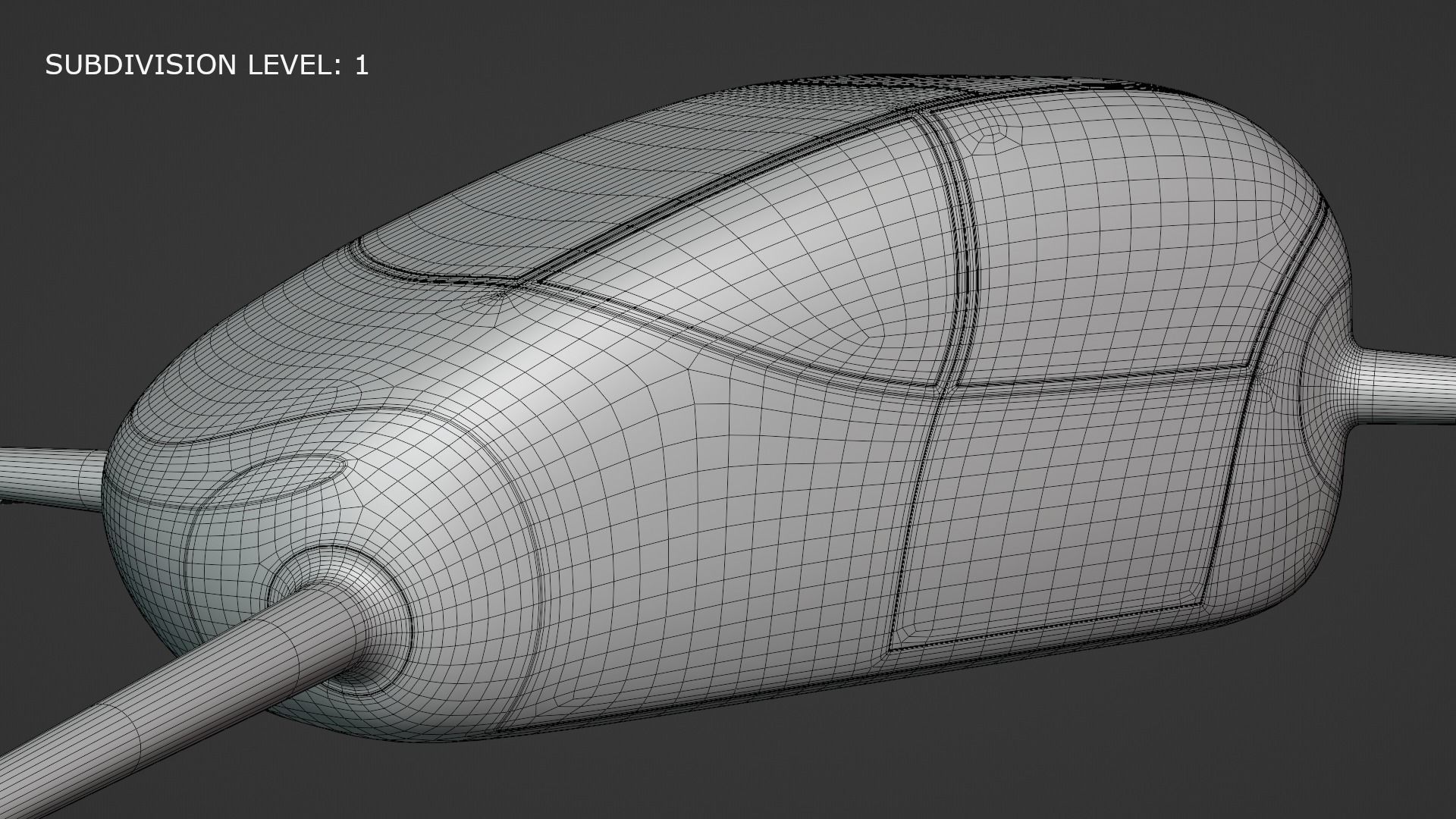 Passenger drone concept 5 3D model_13