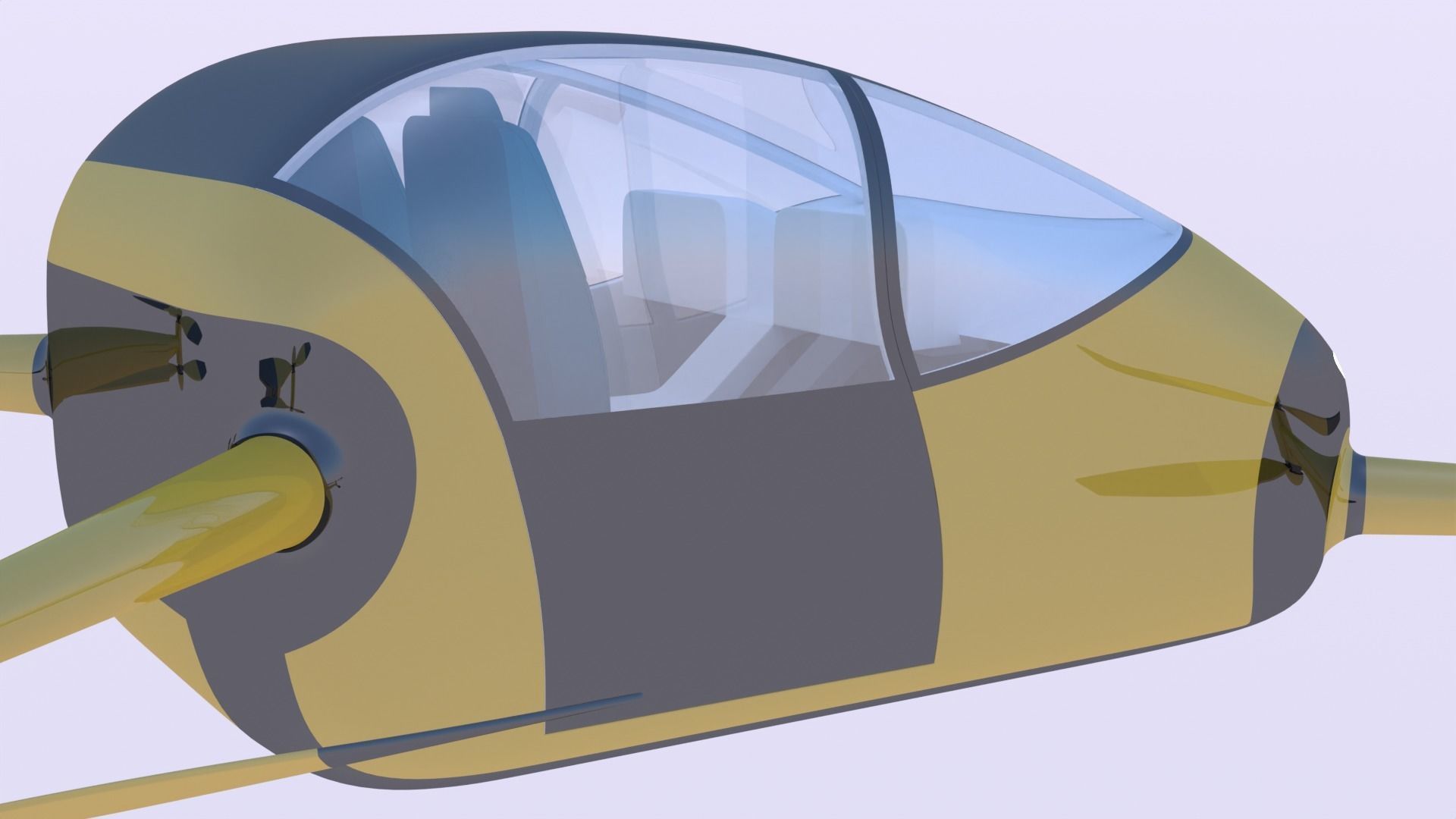 Passenger drone concept 5 3D model_15