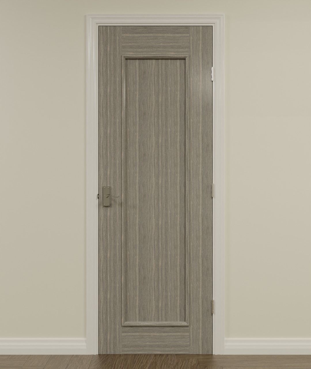 Shaker Interior Door Set Low-poly 3D model_2