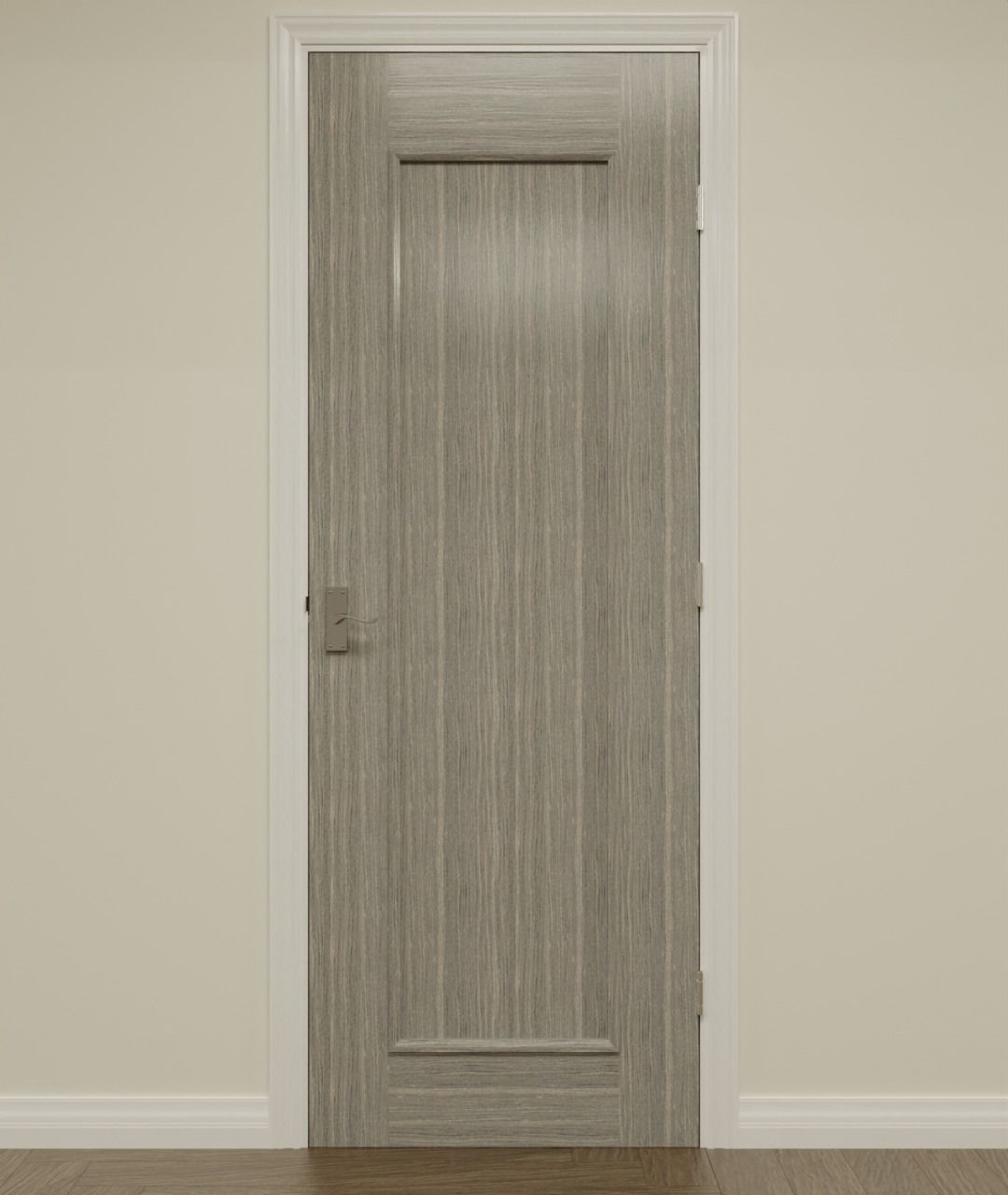 Shaker Interior Door Set Low-poly 3D model_8