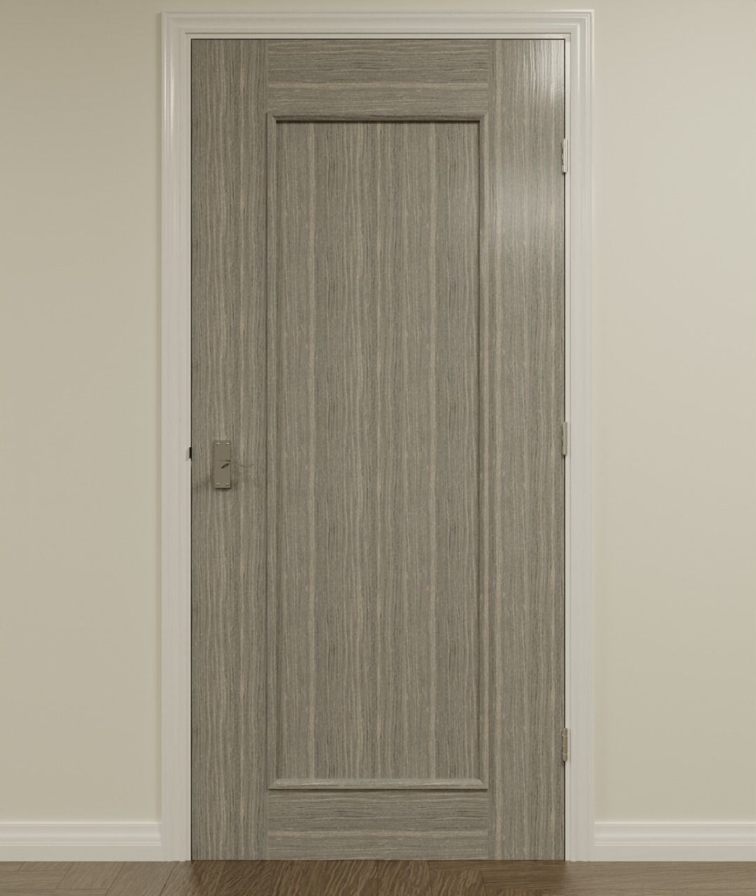 Shaker Interior Door Set Low-poly 3D model_10