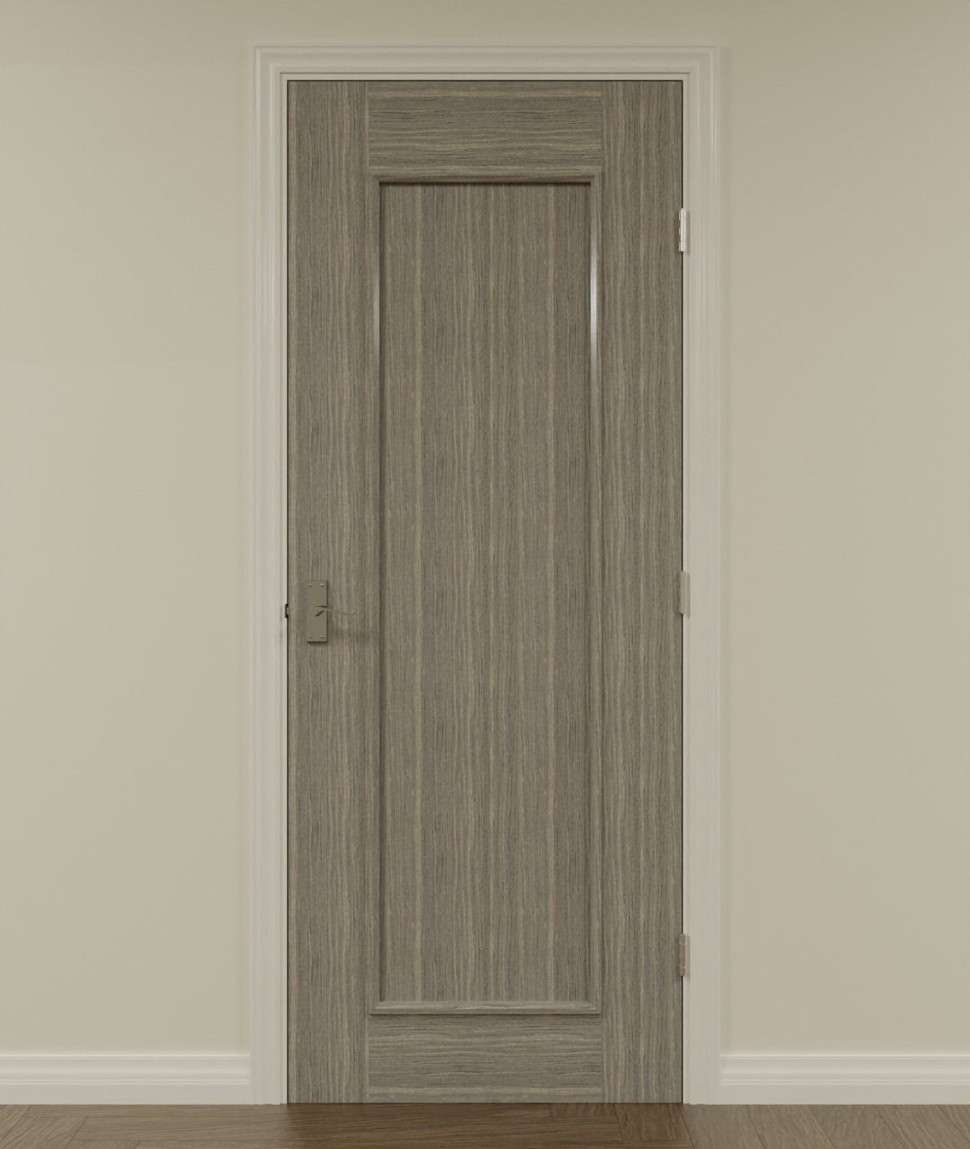 Shaker Interior Door Set Low-poly 3D model_4