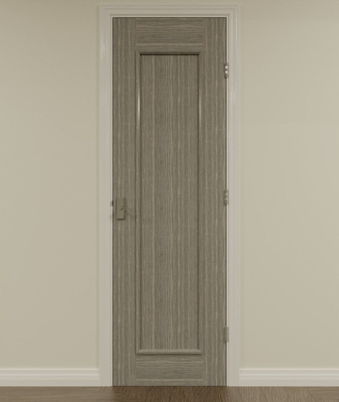Shaker Interior Door Set Low-poly 3D model_7