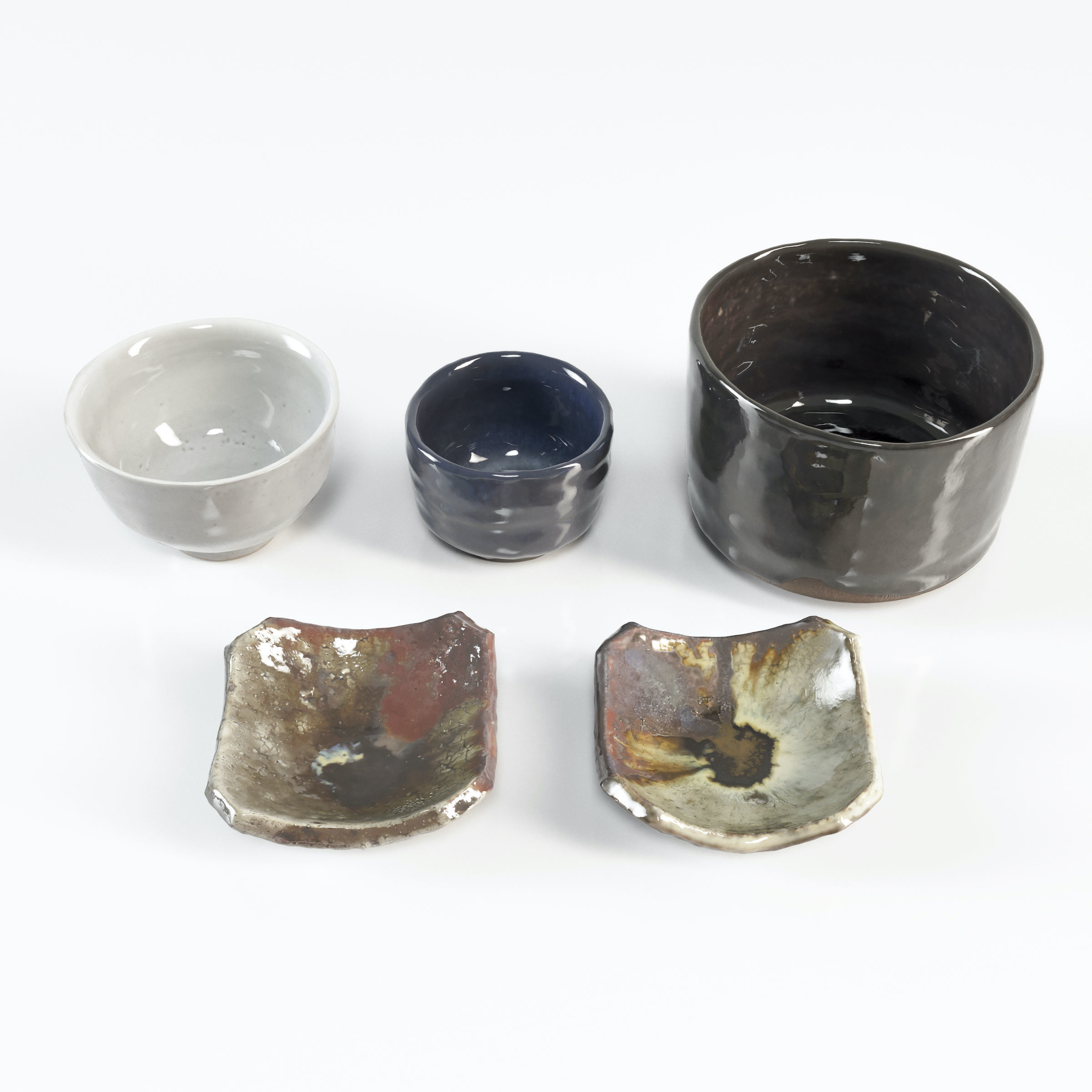 Japanese Tableware Bundle 3D Model Collection_9