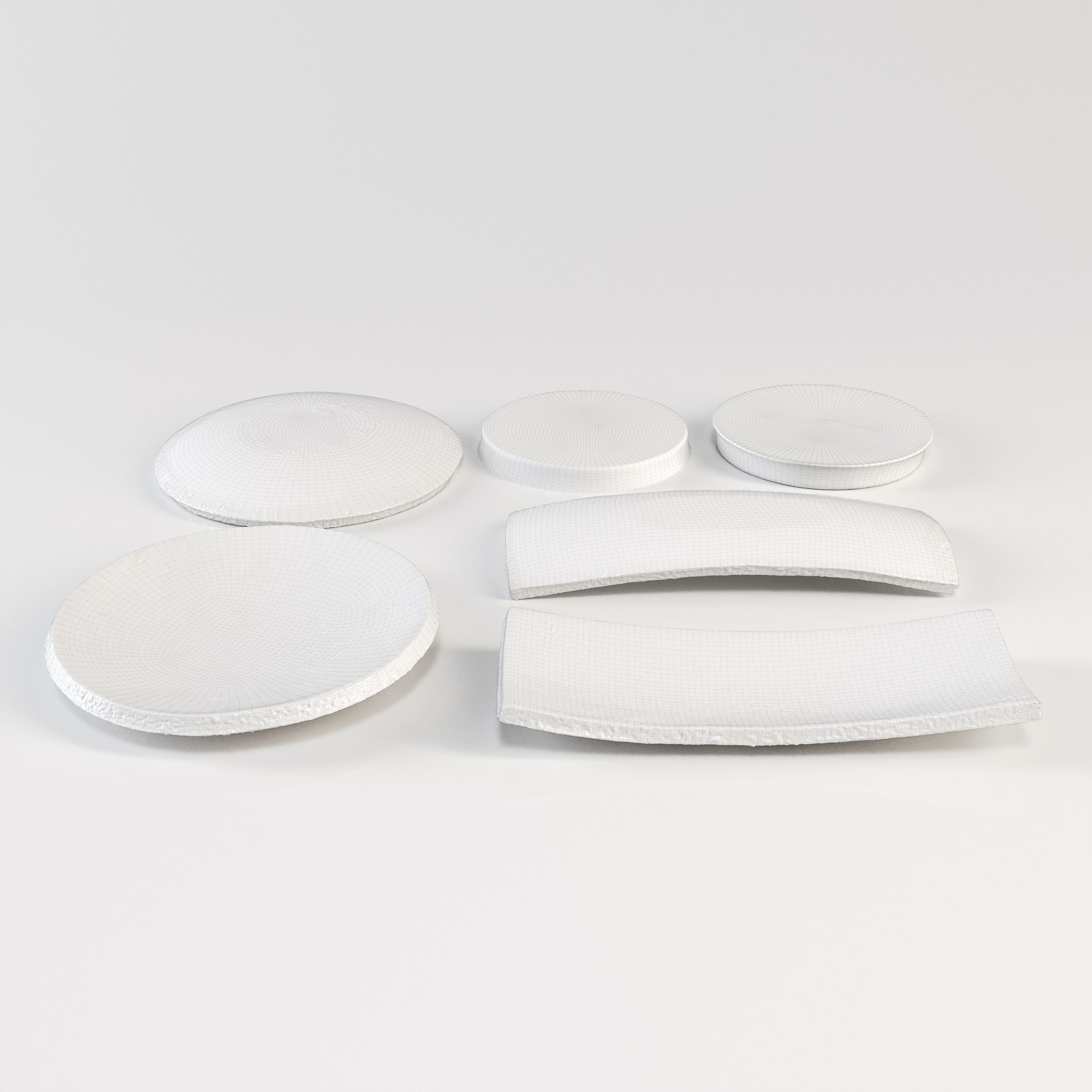 Japanese Tableware Bundle 3D Model Collection_12