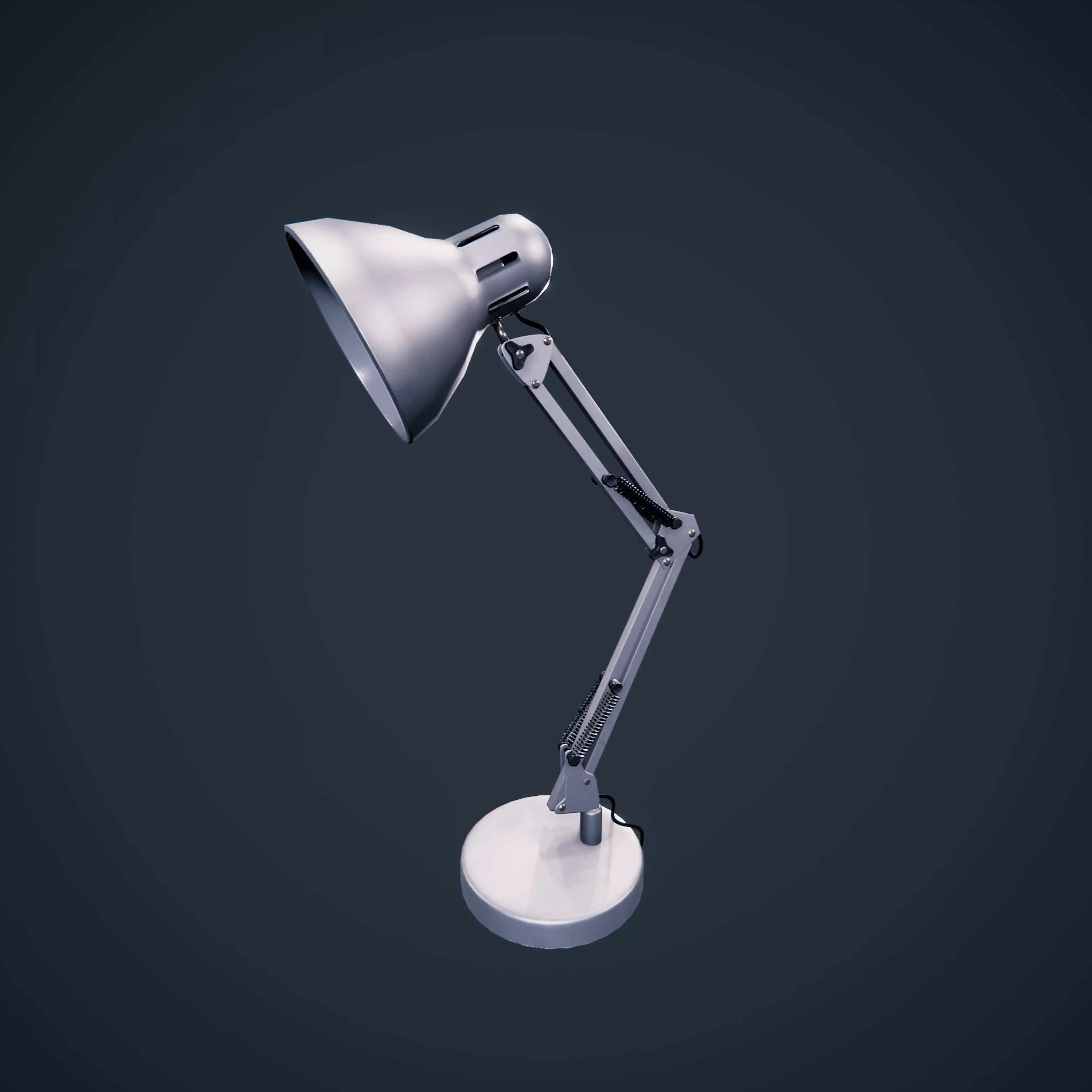 Lamp desk Office Classroom HDRP Low-poly 3D model_0