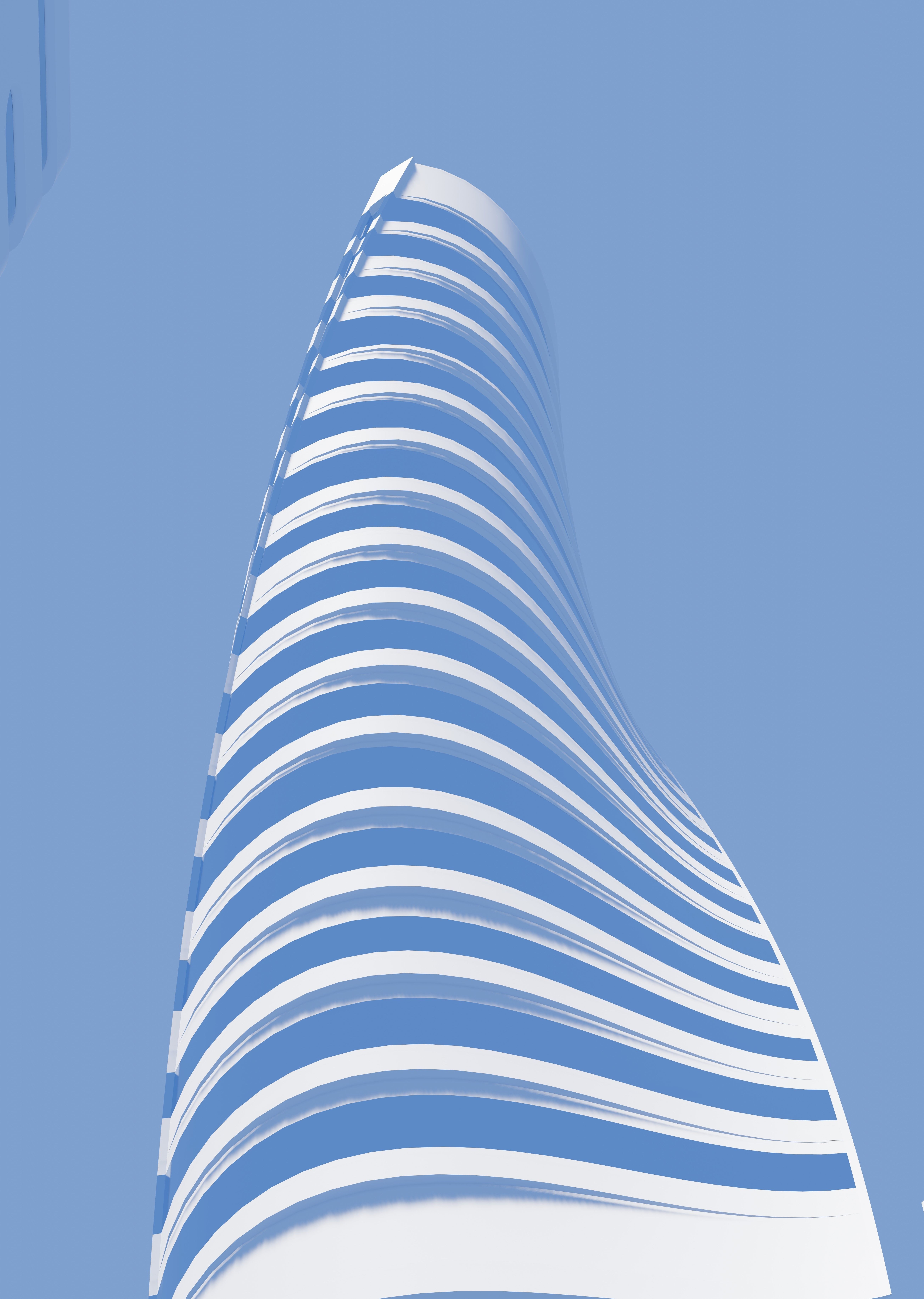 A beautiful Low poly Virtual City for Games and Websites Low-poly 3D model_16