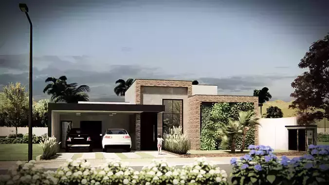 UN2QC - Modern House - Skp 2013 - Lumion 12