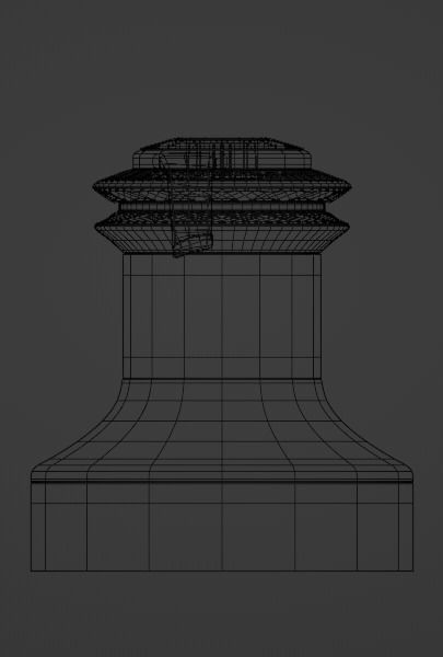 Sailboat deck winch - Lewmar 46ST 3D model_6