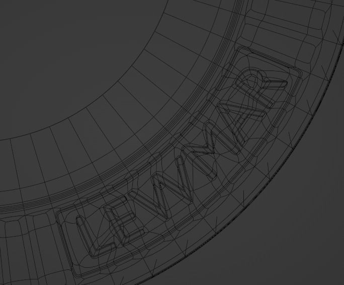 Sailboat deck winch - Lewmar 46ST 3D model_10