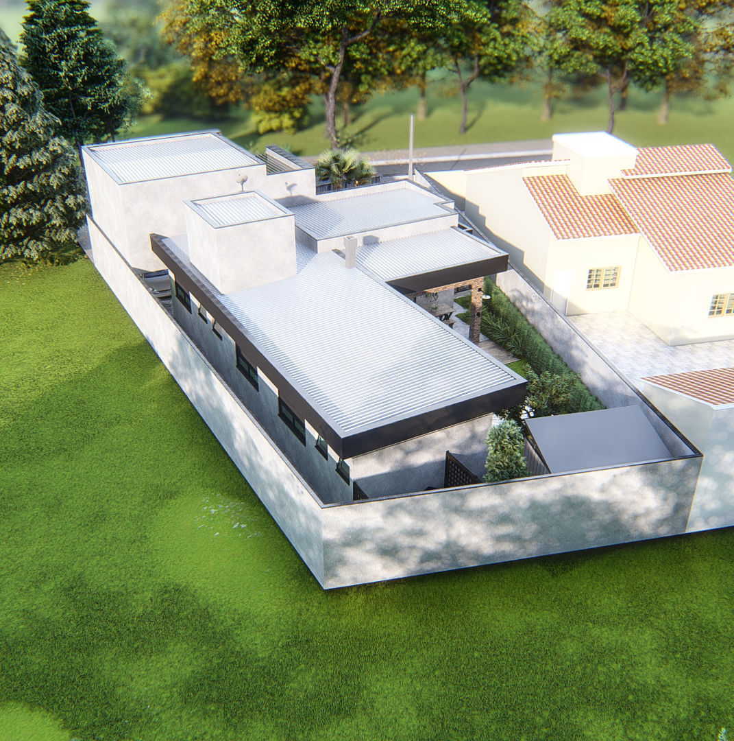 L01QR - Industrial House - Skp 13 e Lumion 10 3D model_4