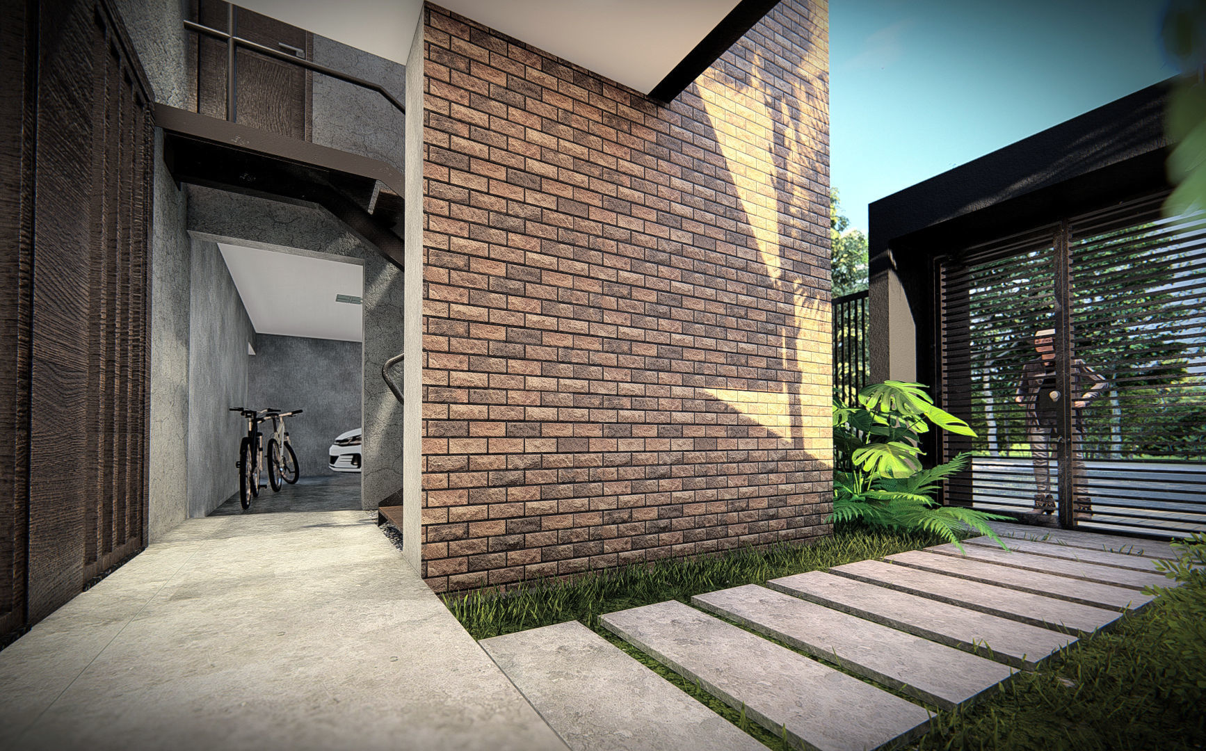 L01QR - Industrial House - Skp 13 e Lumion 10 3D model_8