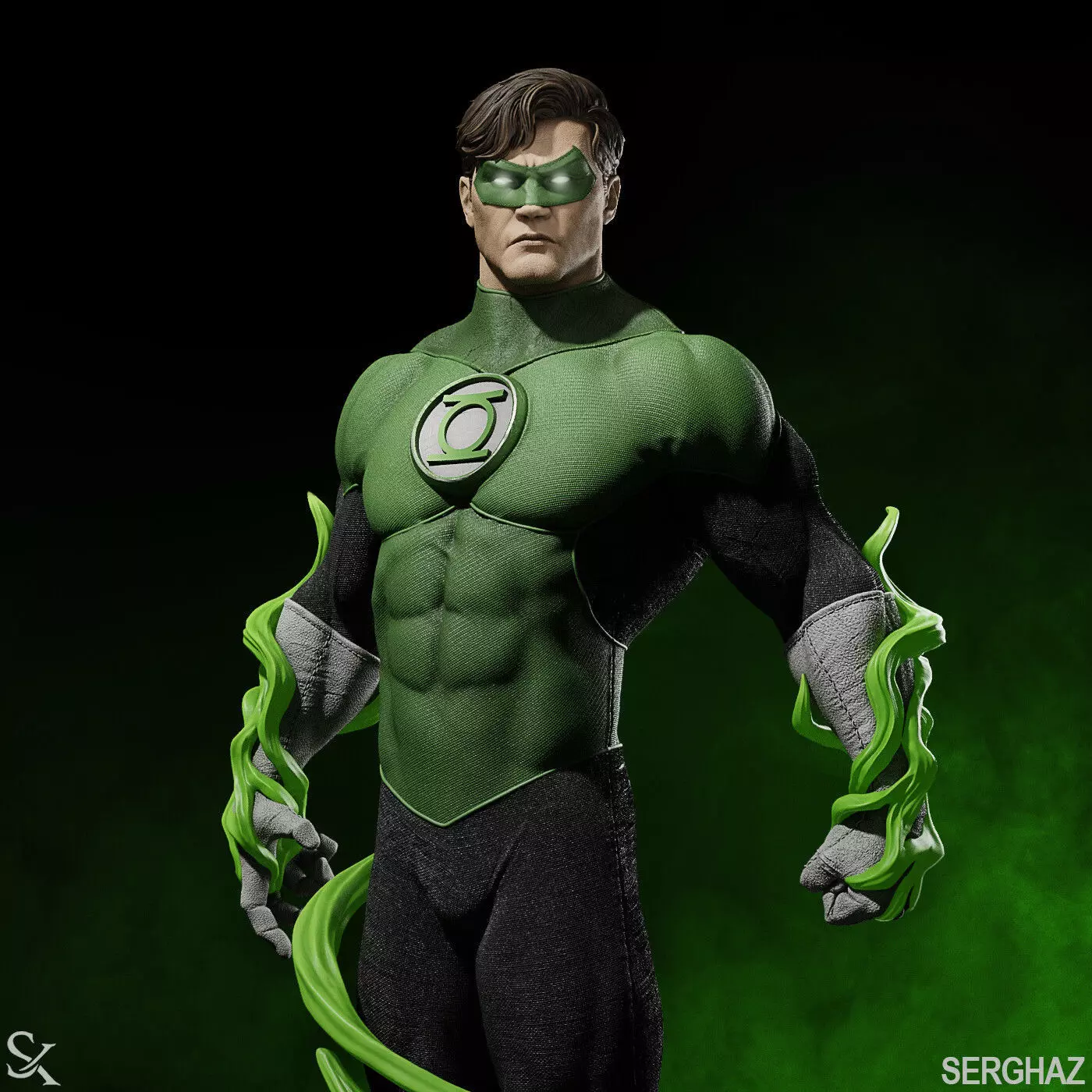 Green Lantern 3D Print 3D print model