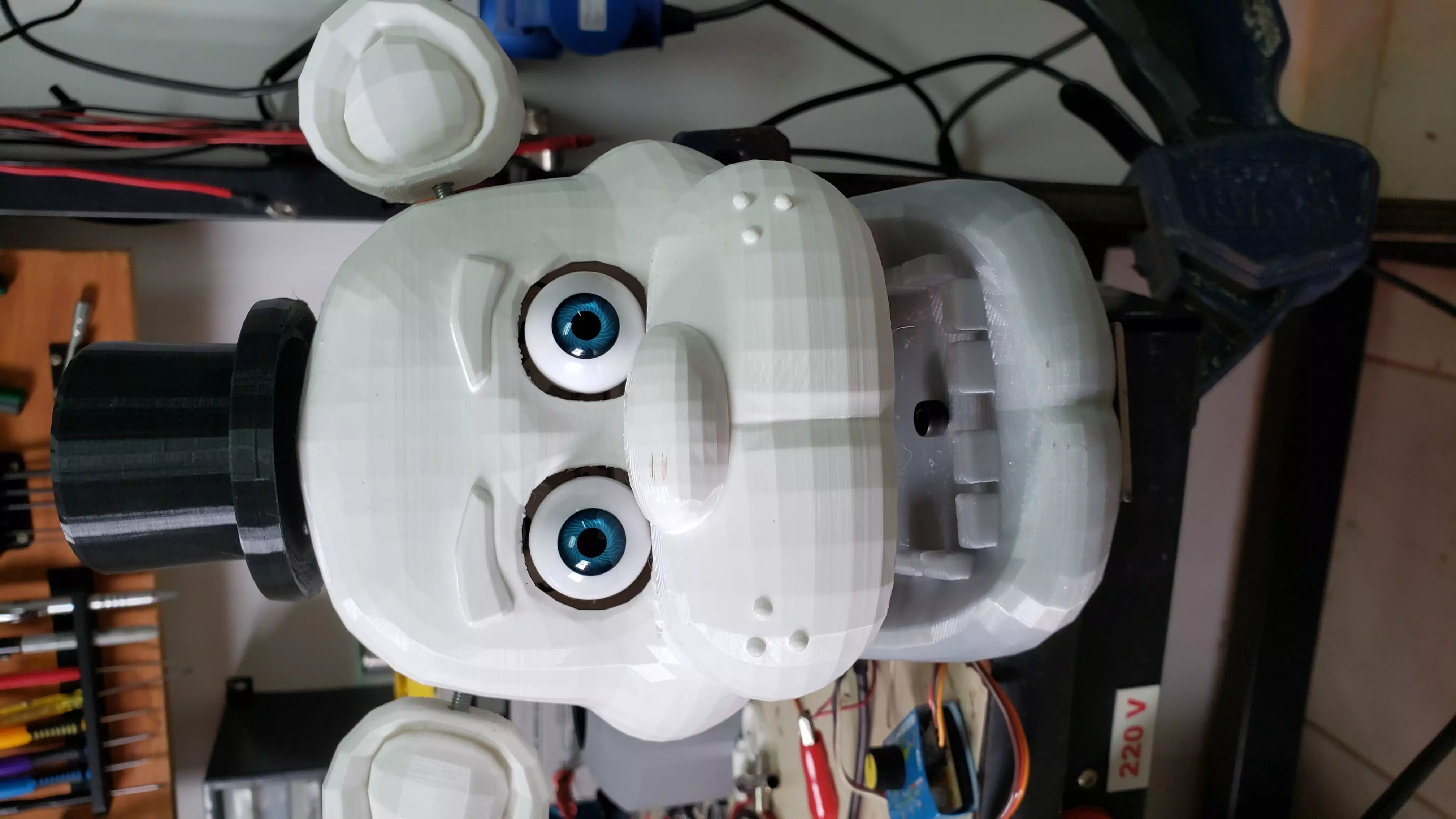 DIY FNAF Animatronic Freddy head 3D model_0