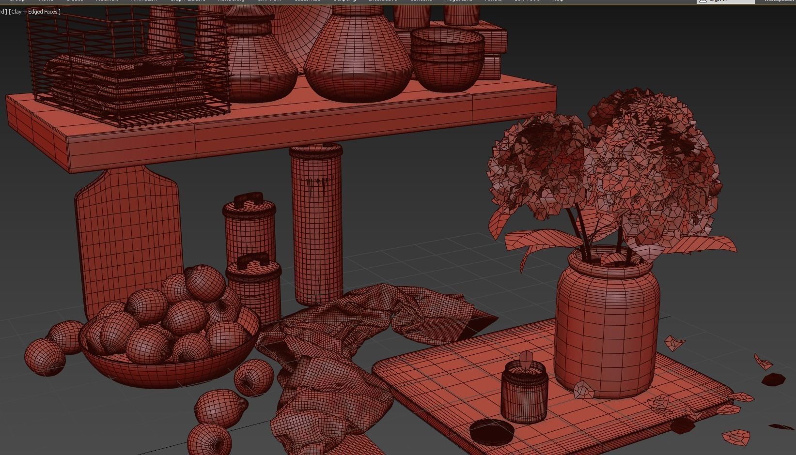 kitchen accessories VOL 101 3D model_6