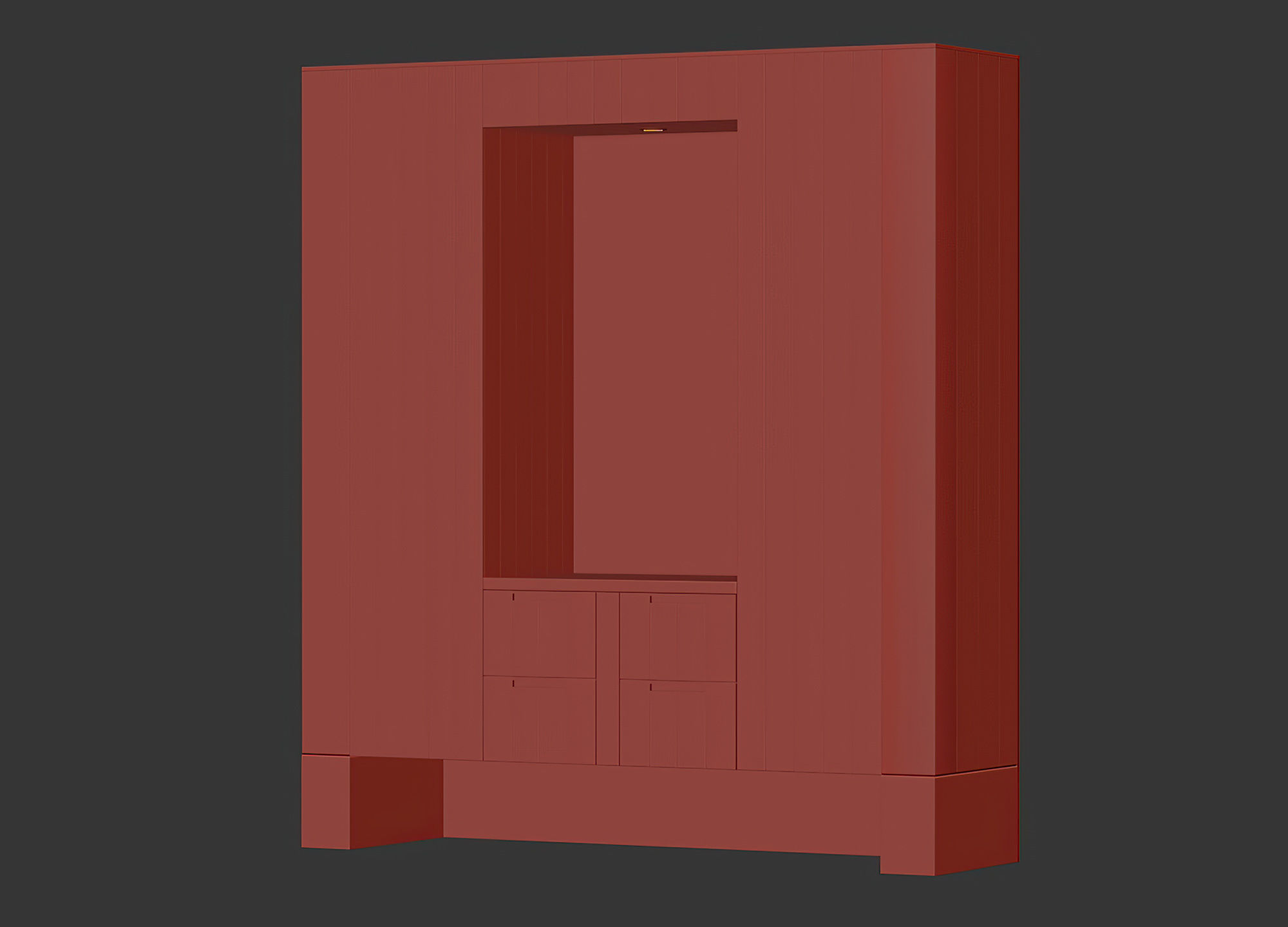 Elio Modern Small Hallway VR3  3D model_8